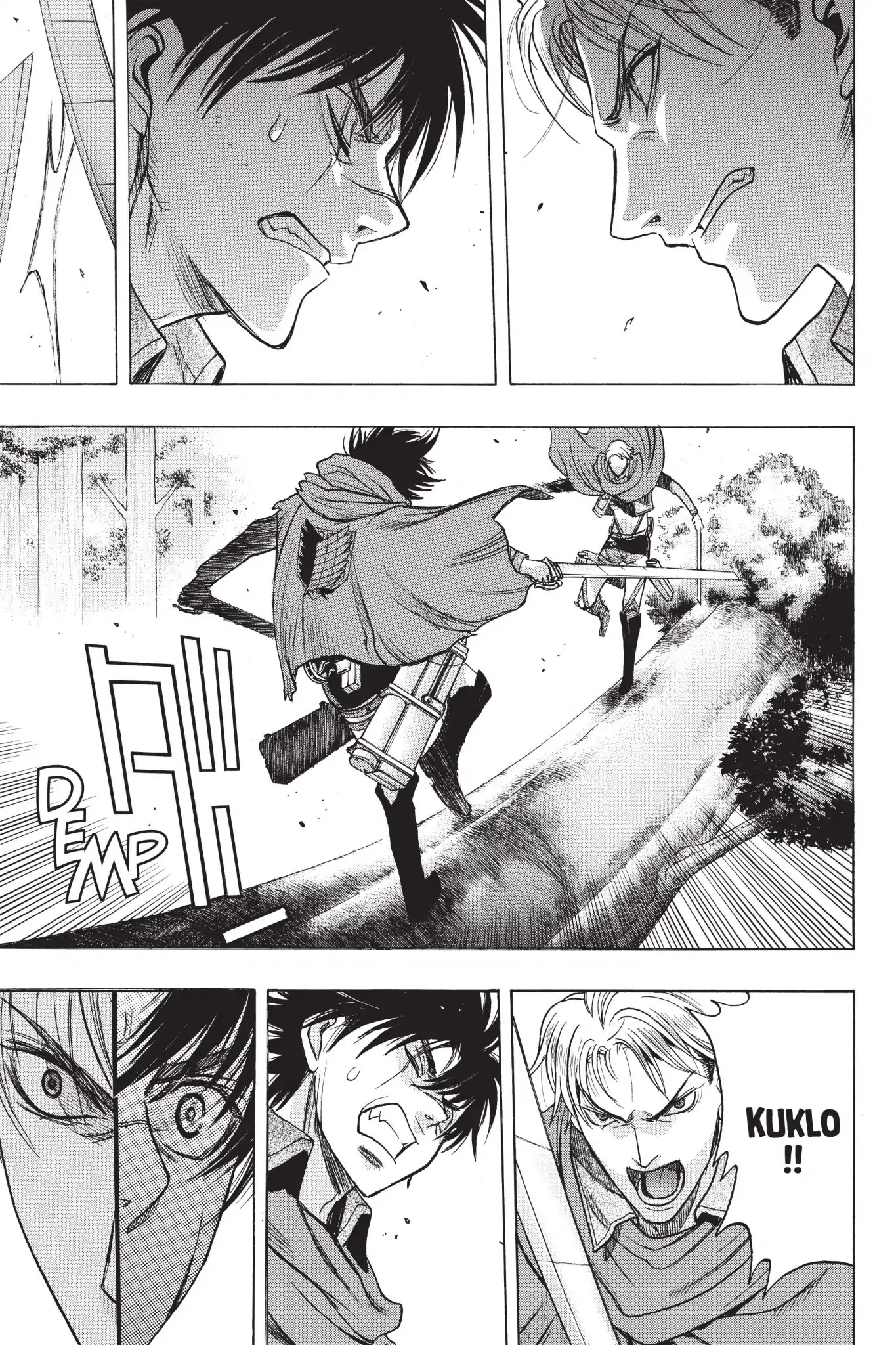 Shingeki no Kyojin - Before the Fall Chapter 64 page 14 - Chapter 64: Glimmer in the Umbral Dark