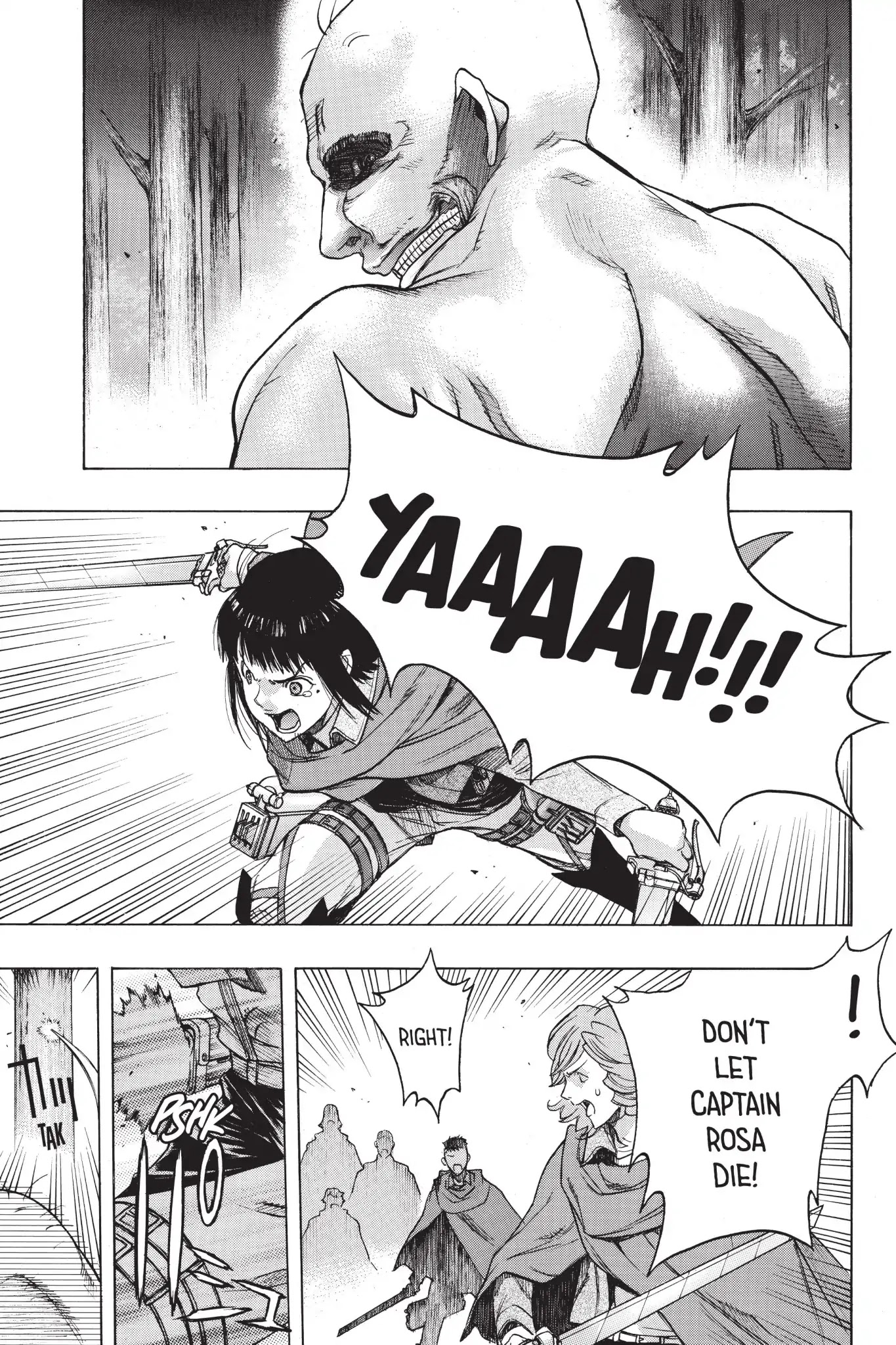 Shingeki no Kyojin - Before the Fall Chapter 64 page 25 - Chapter 64: Glimmer in the Umbral Dark