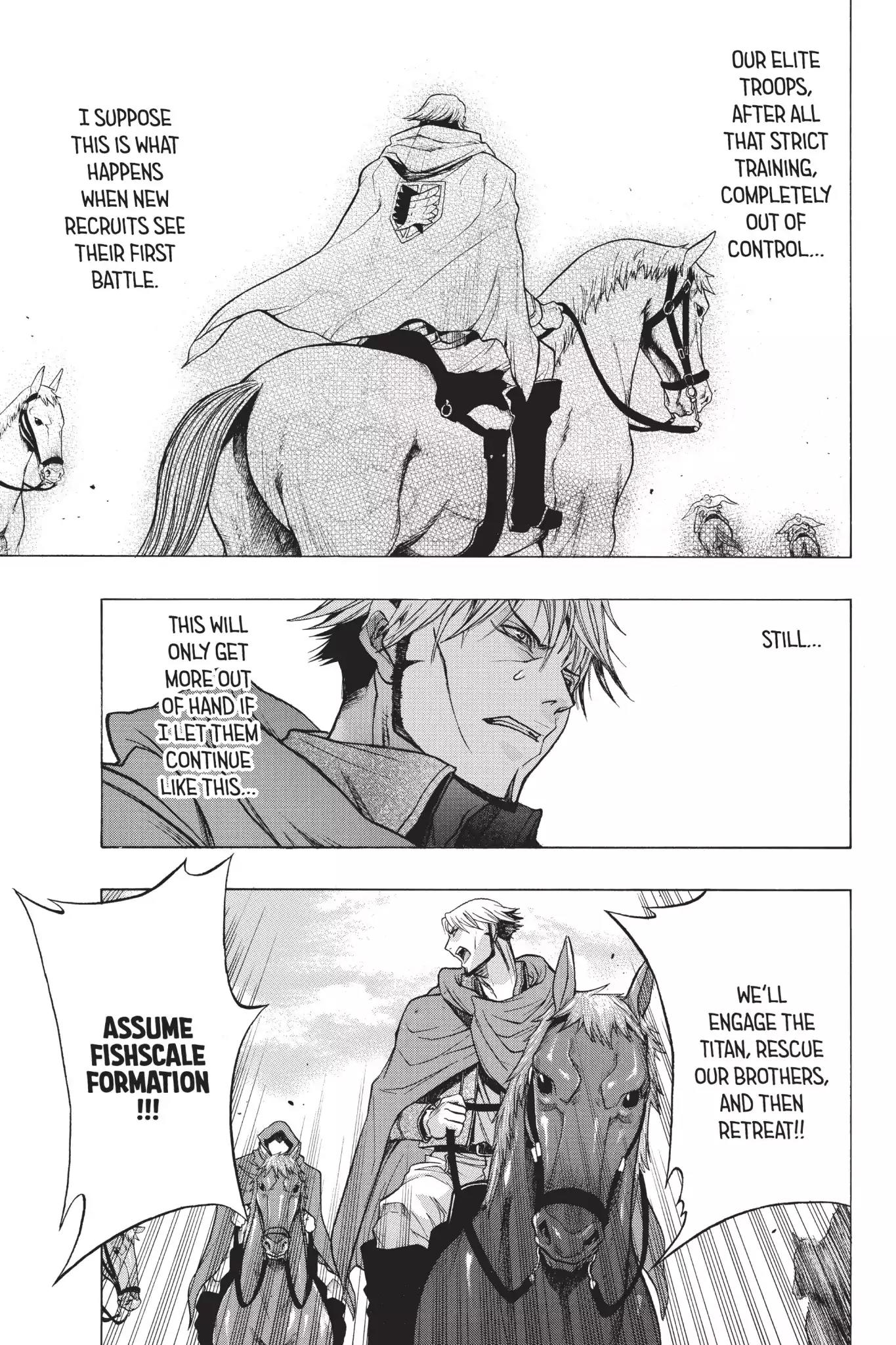 Shingeki no Kyojin - Before the Fall Chapter 7 page 29 - Chapter 7: The Freshly Blood-Soaked Earth