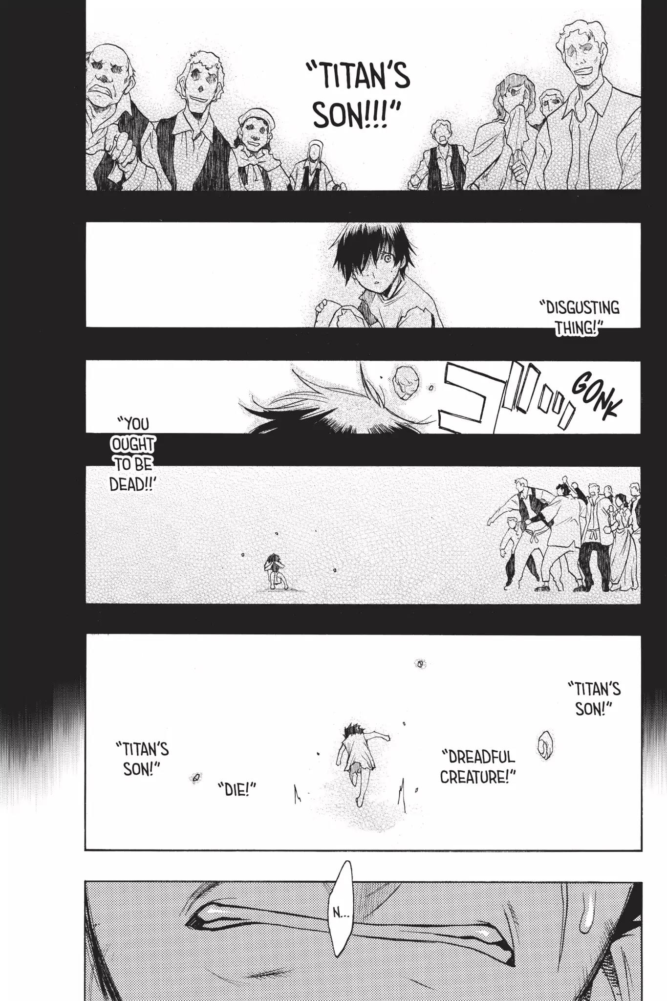 Shingeki no Kyojin - Before the Fall Chapter 7 page 6 - Chapter 7: The Freshly Blood-Soaked Earth