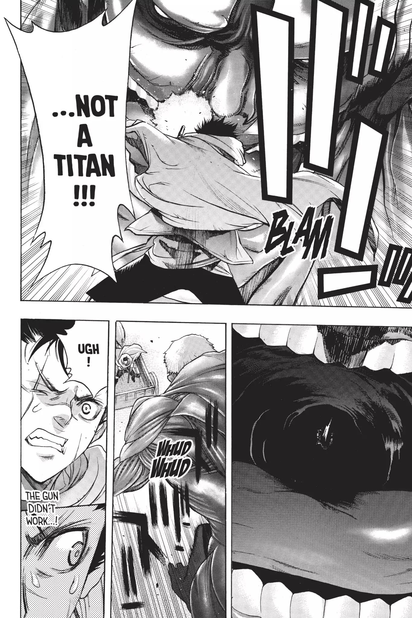 Shingeki no Kyojin - Before the Fall Chapter 7 page 8 - Chapter 7: The Freshly Blood-Soaked Earth