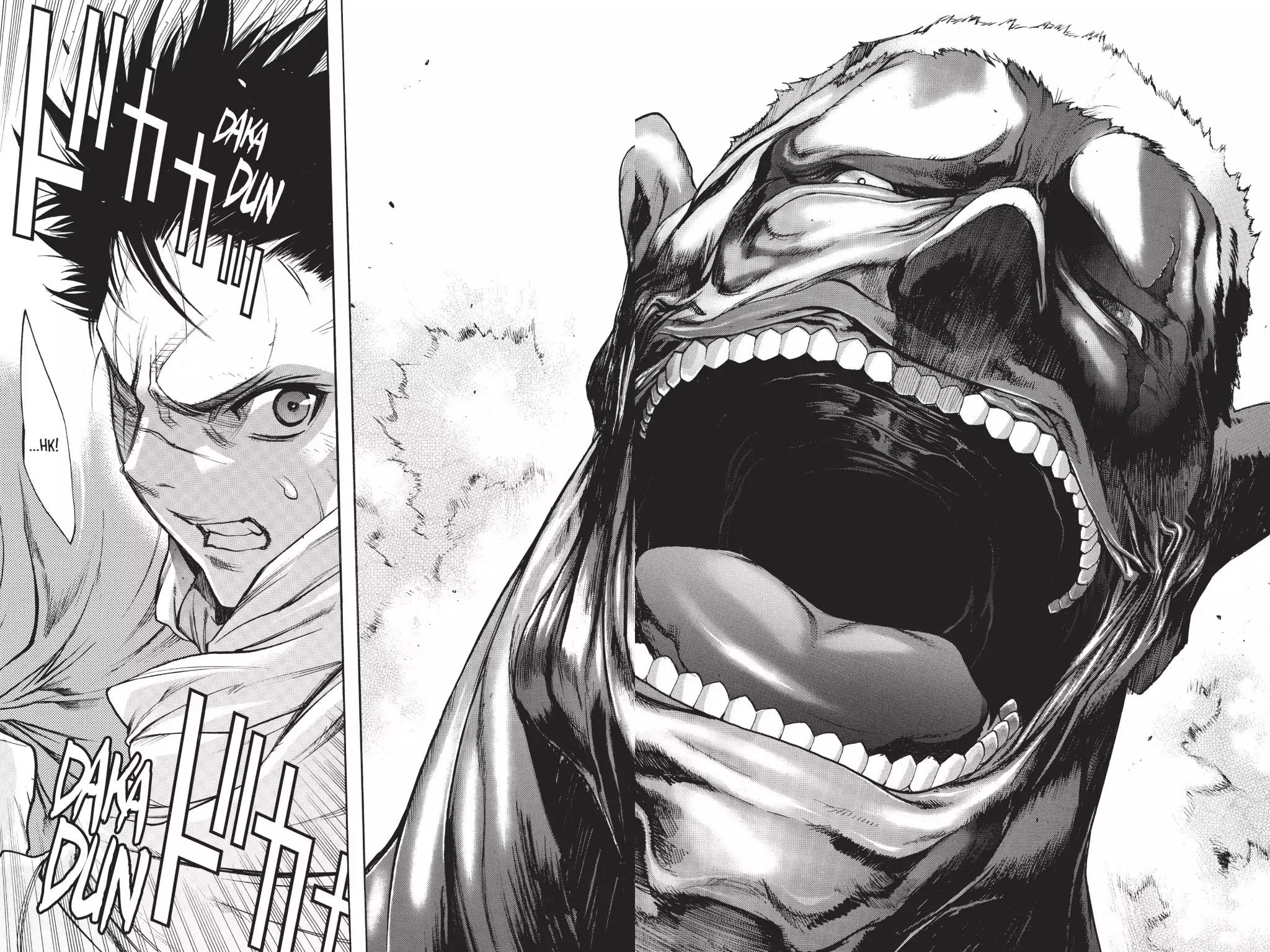 Shingeki no Kyojin - Before the Fall Chapter 8 page 33 - Chapter 8: Predatory Cycle