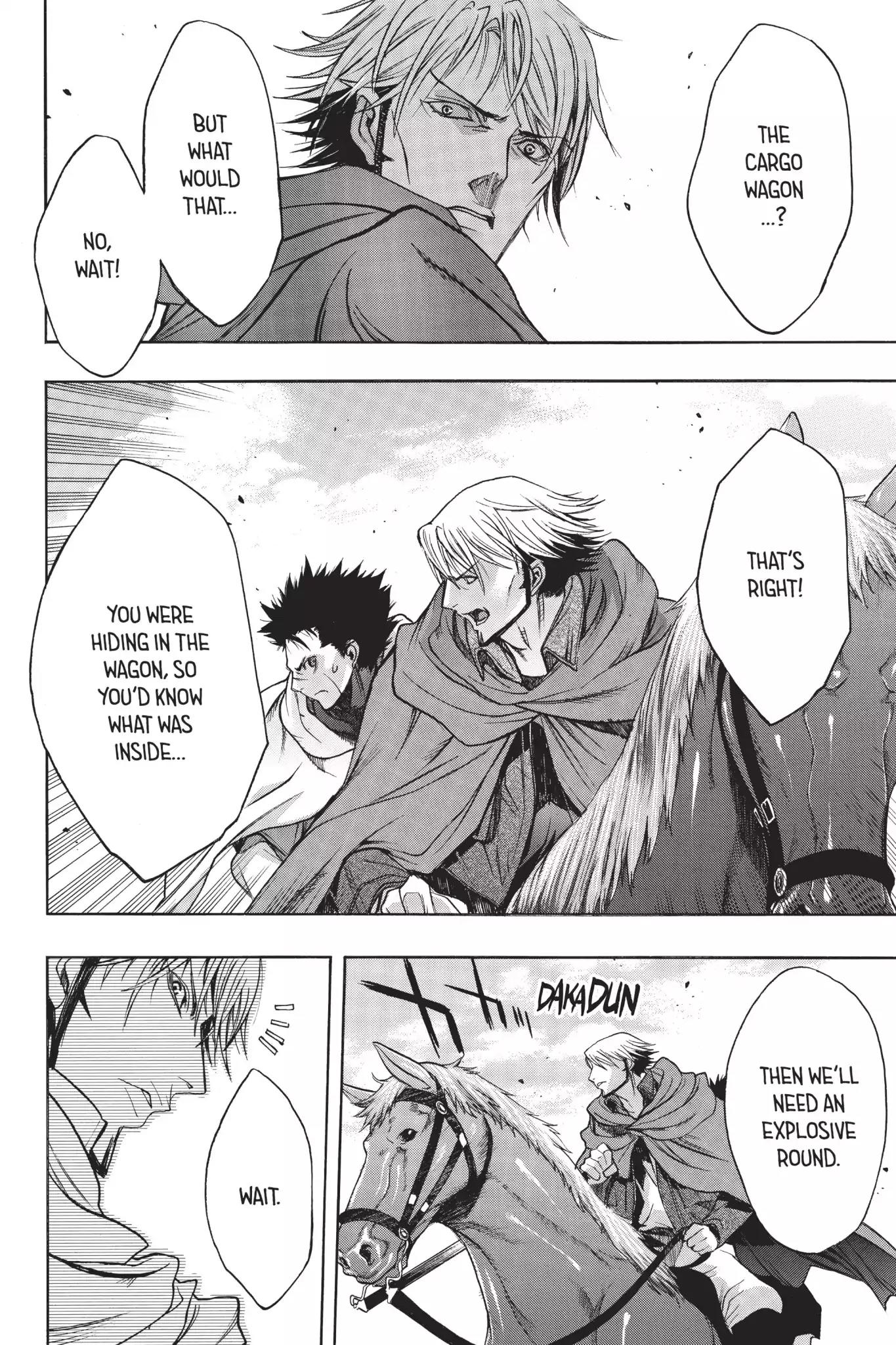 Shingeki no Kyojin - Before the Fall Chapter 8 page 57 - Chapter 8: Predatory Cycle