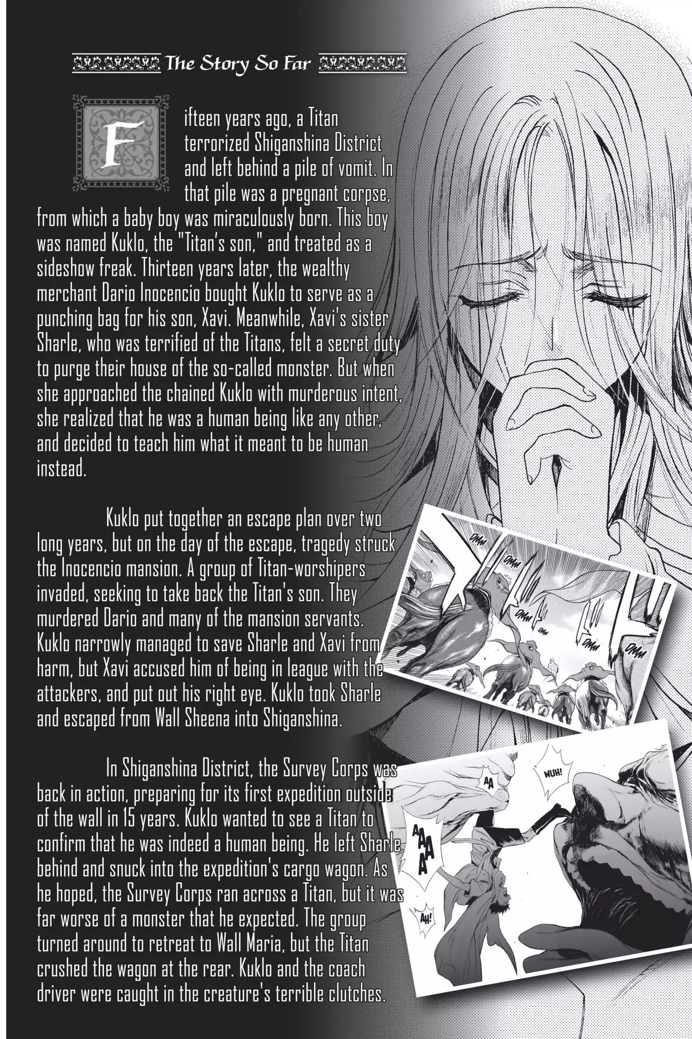 Shingeki no Kyojin - Before the Fall Chapter 8 page 6 - Chapter 8: Predatory Cycle