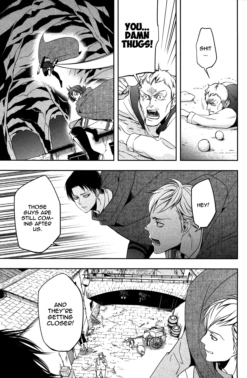 Shingeki no Kyojin - Birth of Levi Chapter 1 page 15 - Chapter 1: The Wings of Freedom
