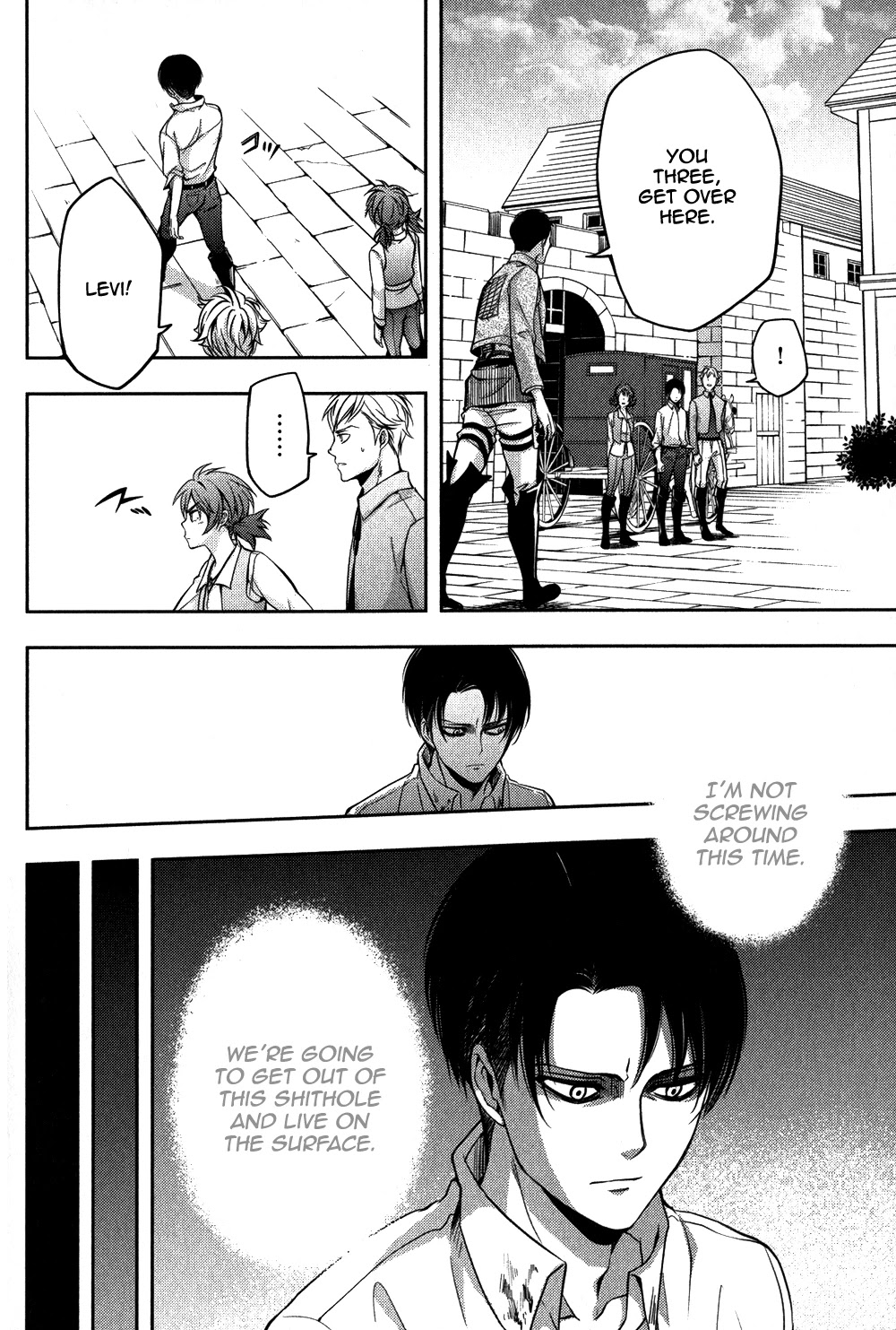 Shingeki no Kyojin - Birth of Levi Chapter 2 page 28 - Chapter 2: One Arrow