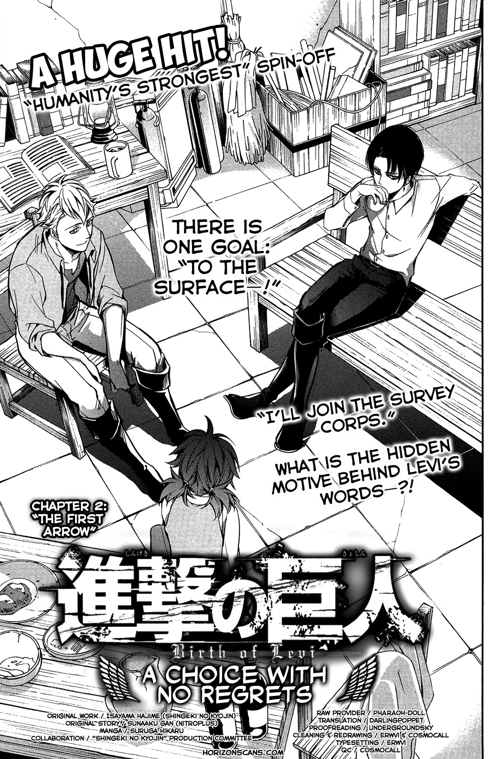 Shingeki no Kyojin - Birth of Levi Chapter 2 page 5 - Chapter 2: One Arrow