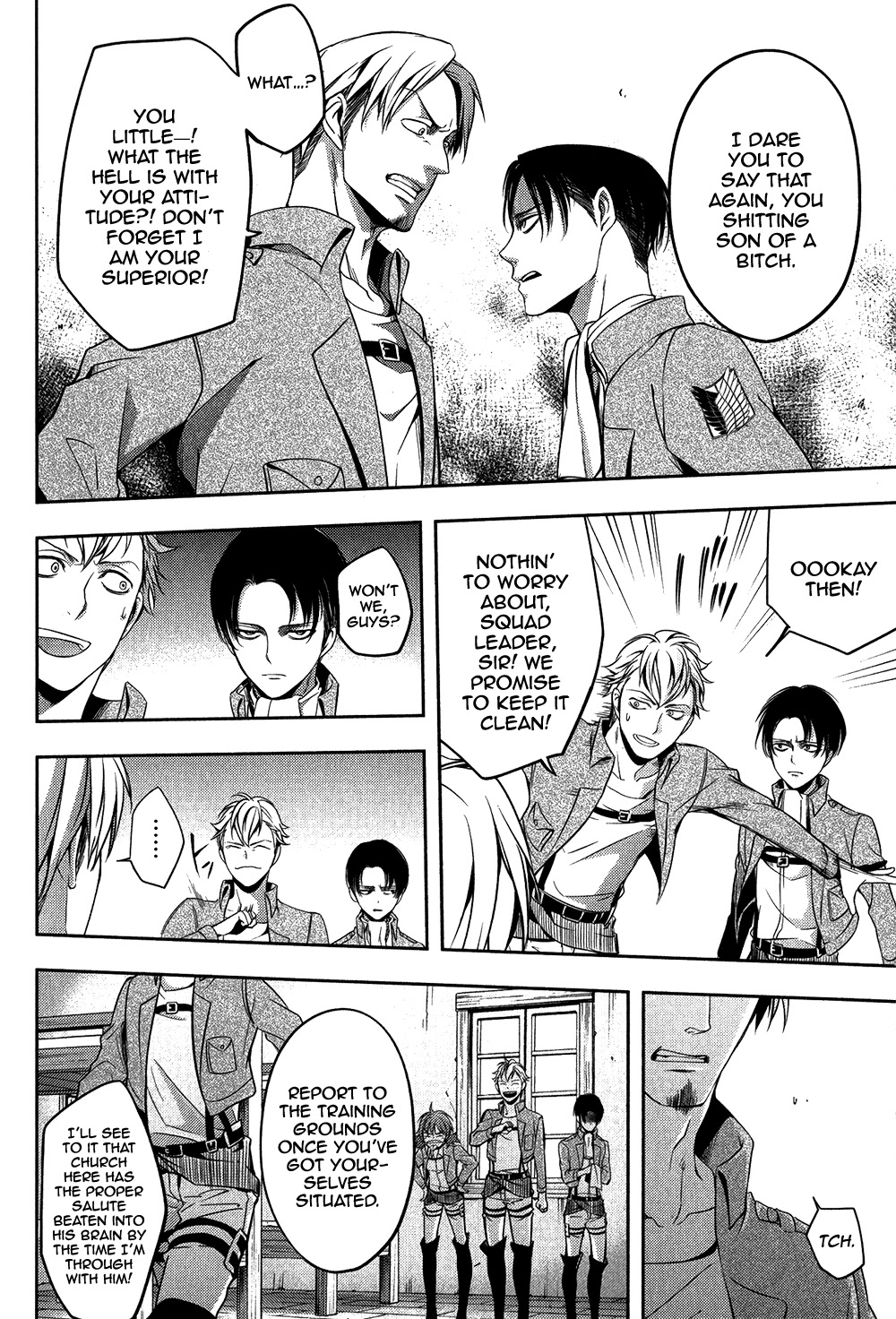 Shingeki no Kyojin - Birth of Levi Chapter 3 page 12 - Chapter 3: The Wings of Revolution