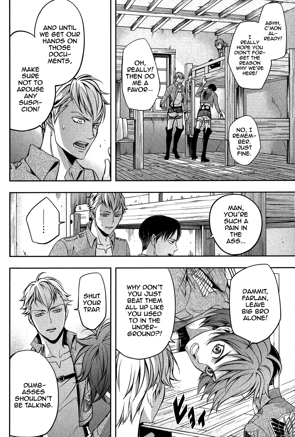 Shingeki no Kyojin - Birth of Levi Chapter 3 page 14 - Chapter 3: The Wings of Revolution