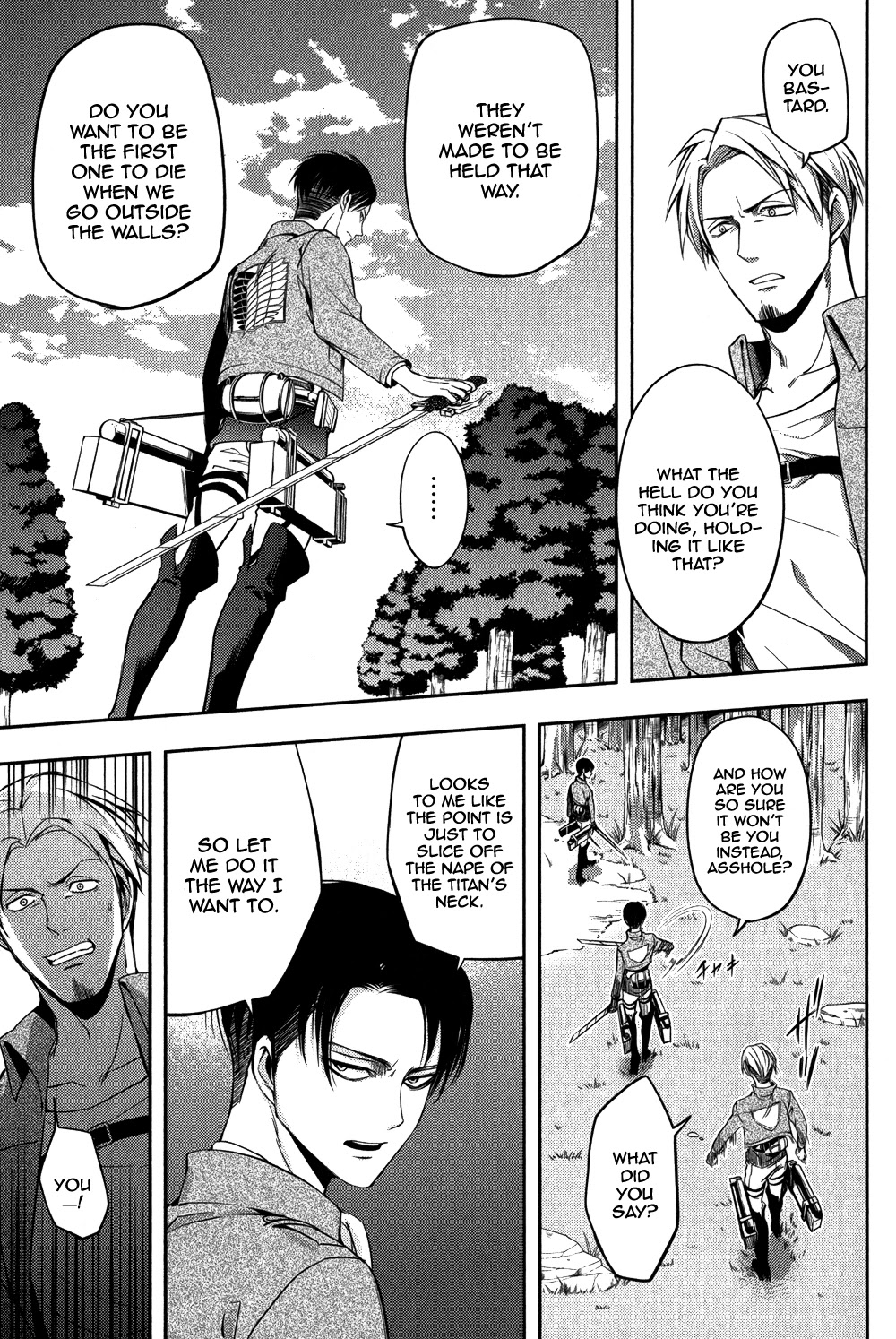 Shingeki no Kyojin - Birth of Levi Chapter 3 page 25 - Chapter 3: The Wings of Revolution