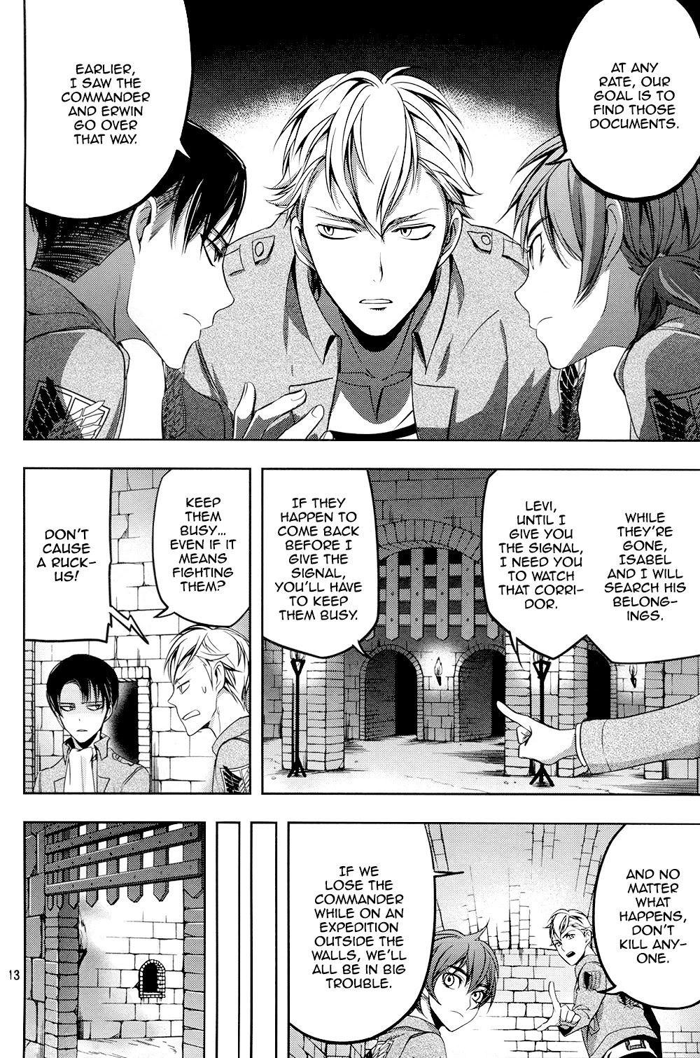 Shingeki no Kyojin - Birth of Levi Chapter 5 page 12 - Chapter 5: Heart