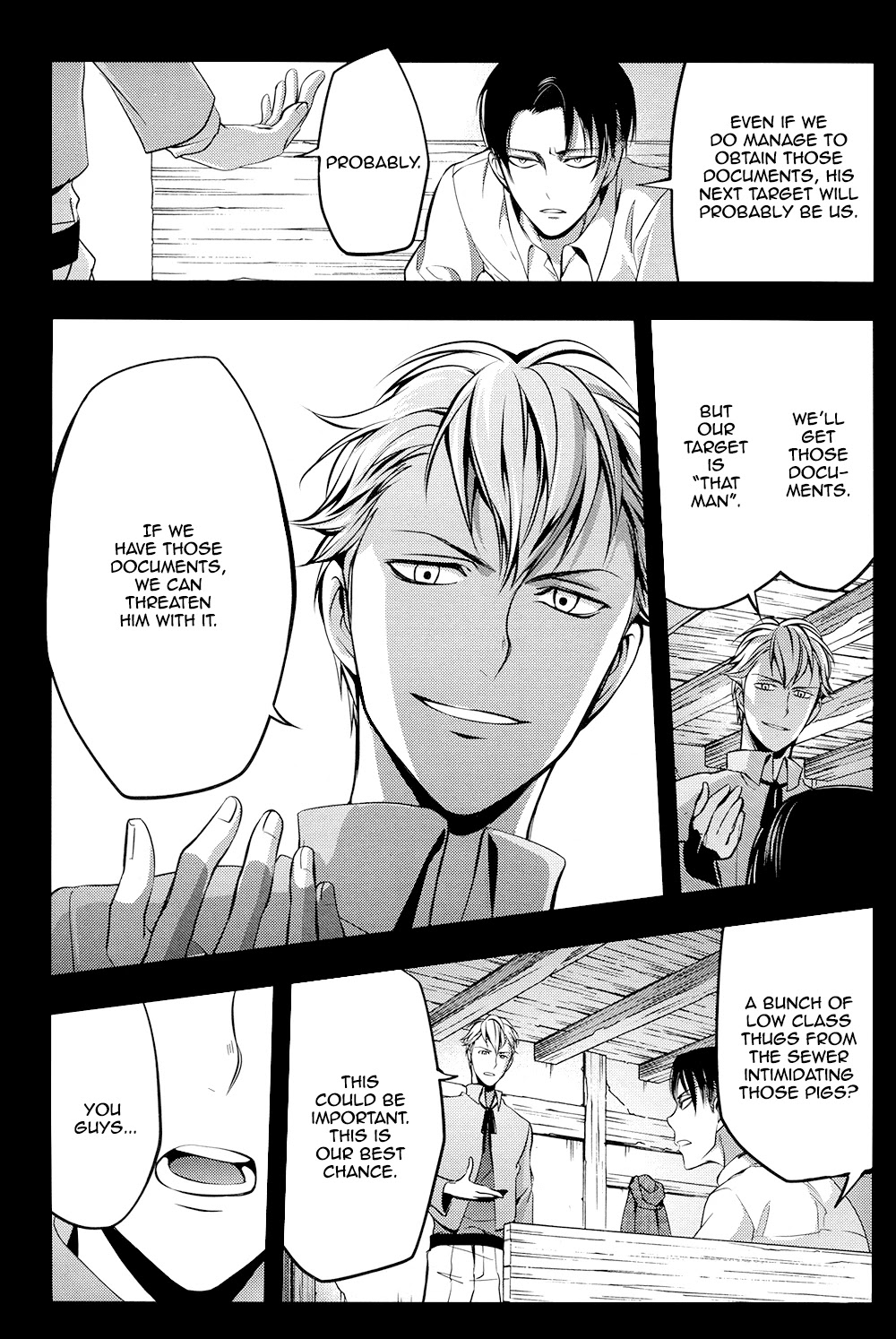 Shingeki no Kyojin - Birth of Levi Chapter 5 page 18 - Chapter 5: Heart