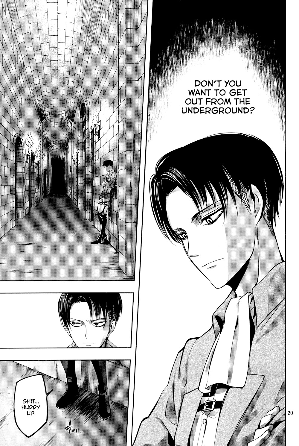 Shingeki no Kyojin - Birth of Levi Chapter 5 page 19 - Chapter 5: Heart