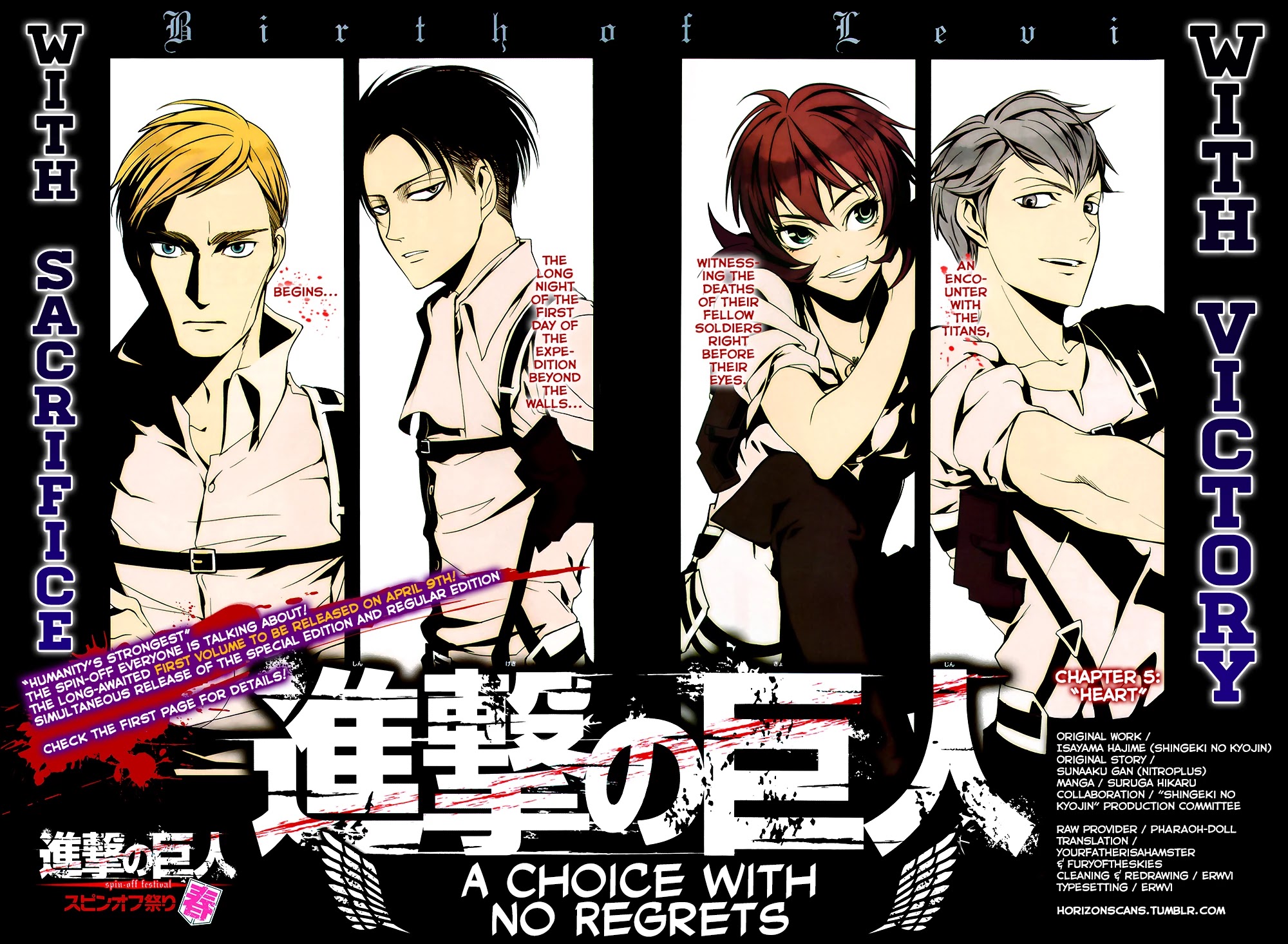 Shingeki no Kyojin - Birth of Levi Chapter 5 page 2 - Chapter 5: Heart