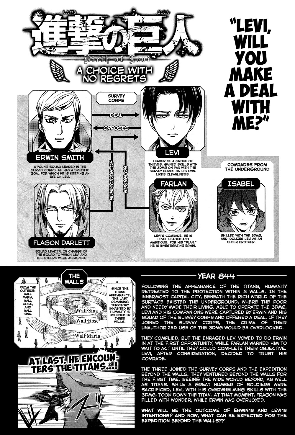 Shingeki no Kyojin - Birth of Levi Chapter 5 page 3 - Chapter 5: Heart