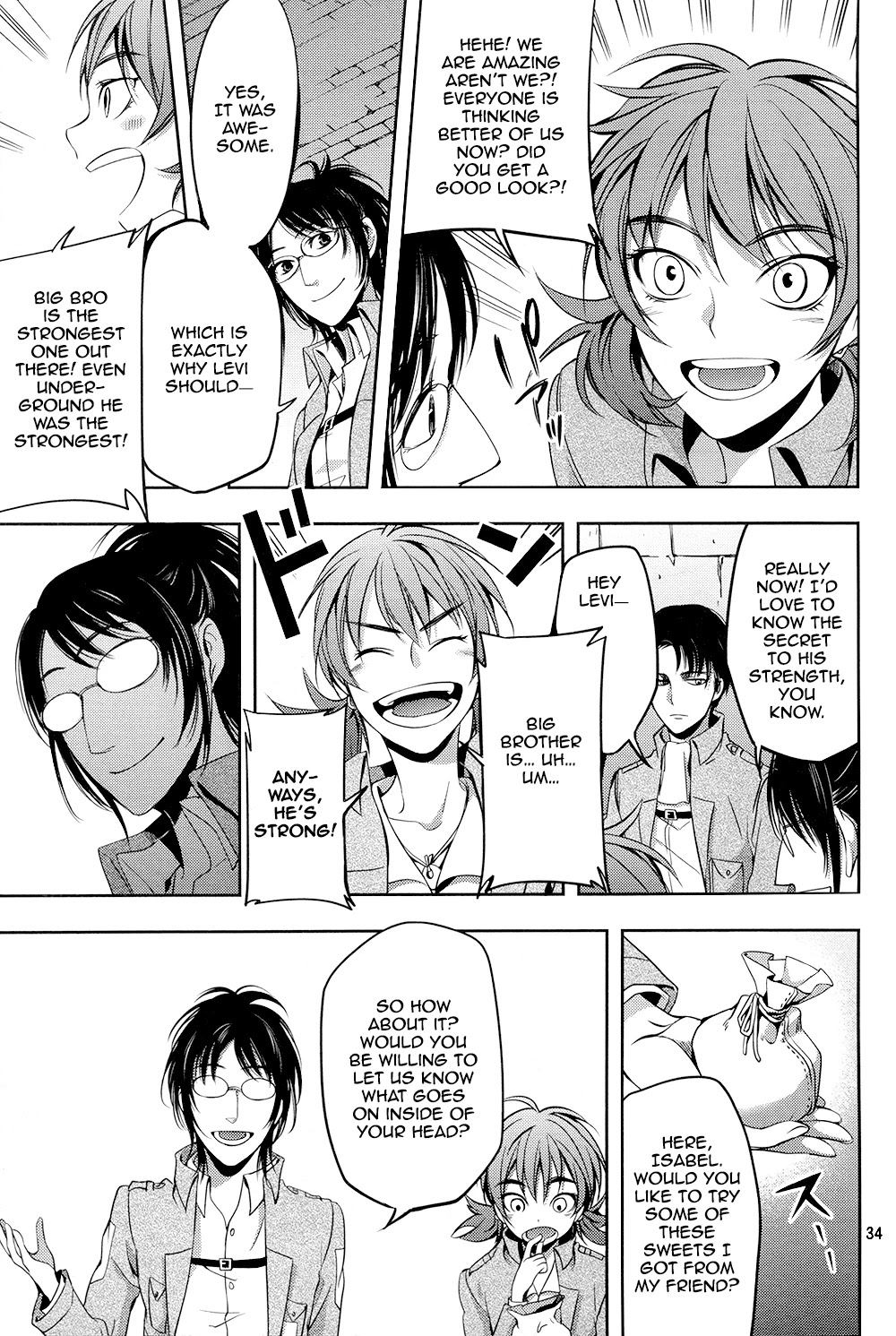 Shingeki no Kyojin - Birth of Levi Chapter 5 page 33 - Chapter 5: Heart