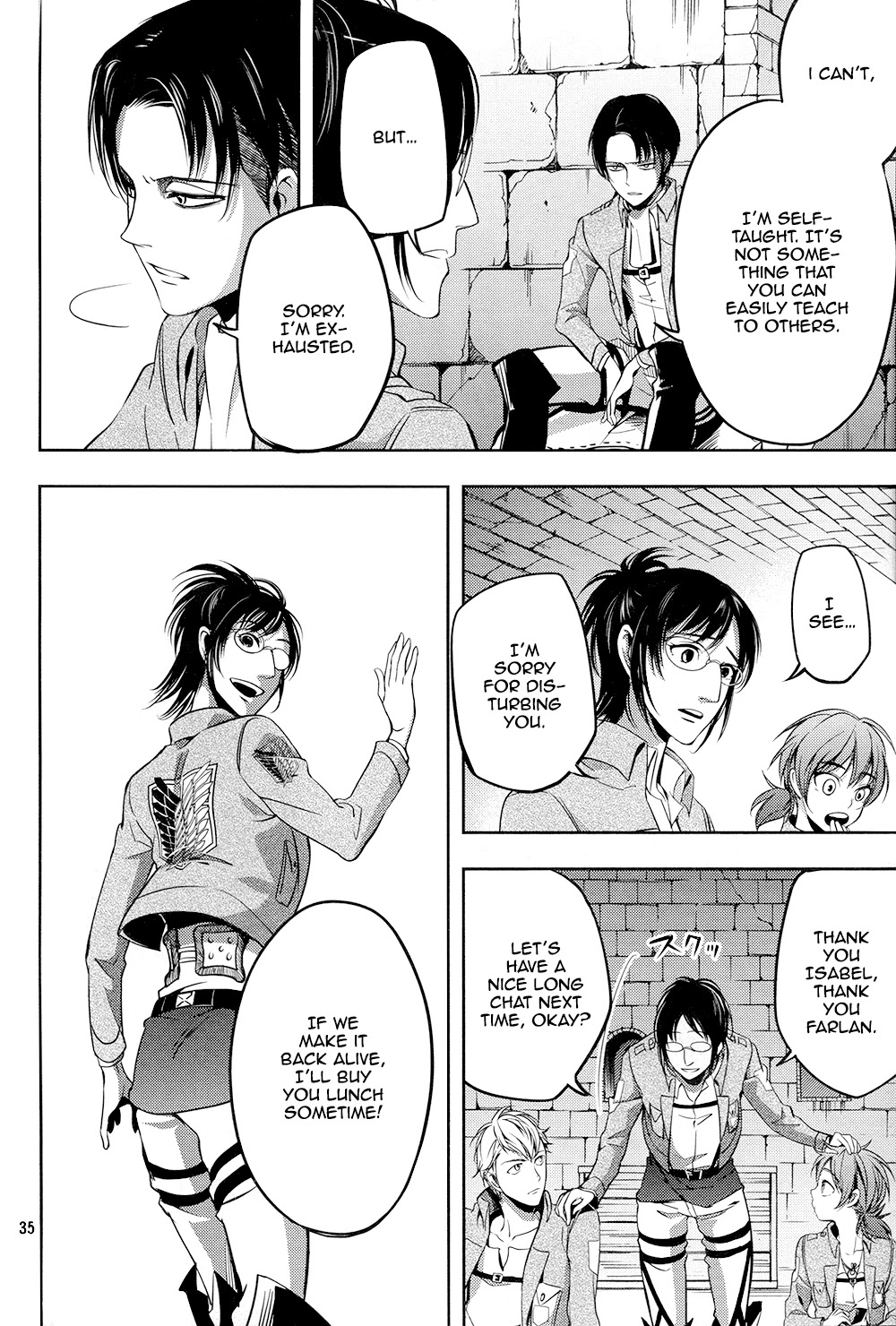 Shingeki no Kyojin - Birth of Levi Chapter 5 page 34 - Chapter 5: Heart