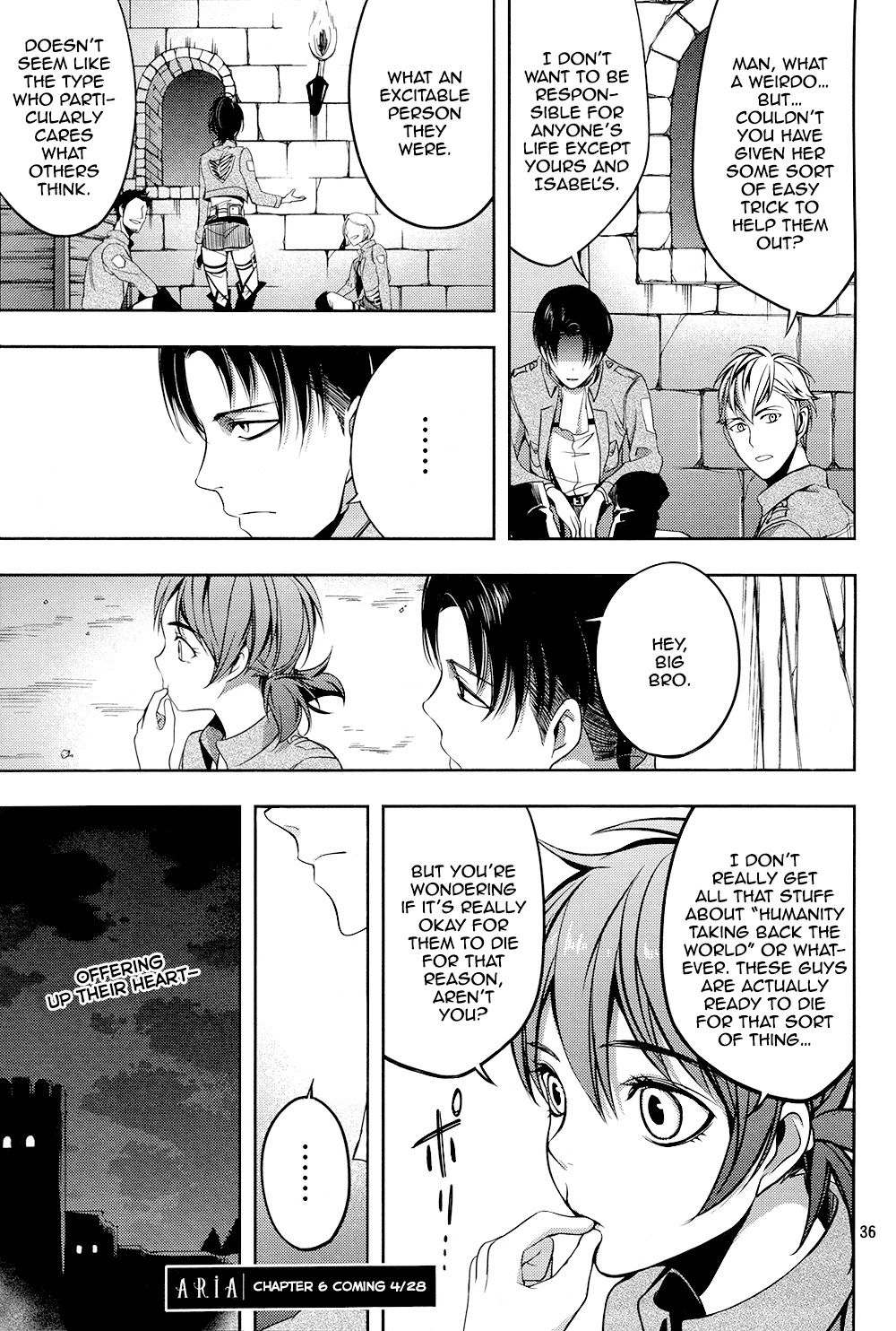 Shingeki no Kyojin - Birth of Levi Chapter 5 page 35 - Chapter 5: Heart