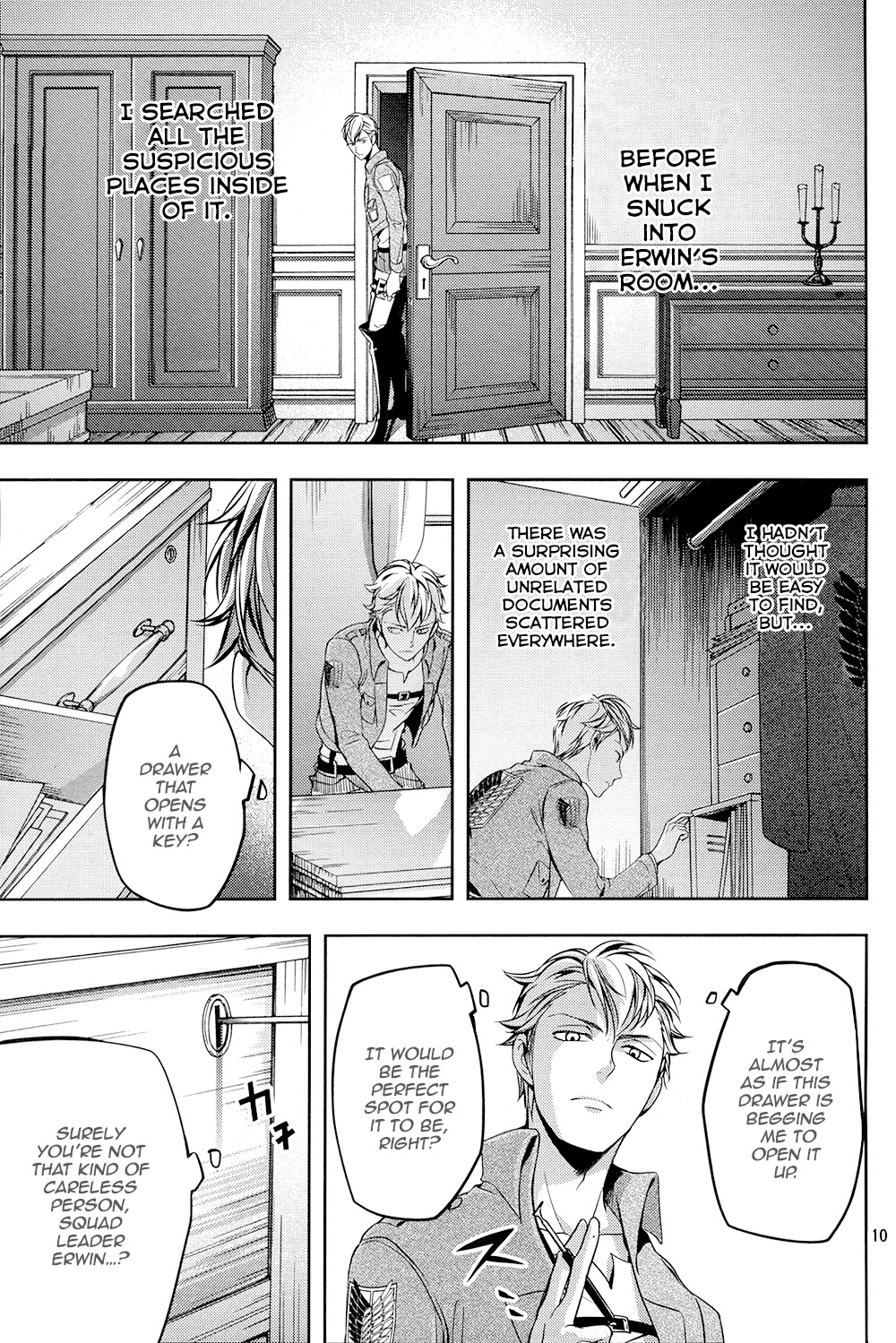 Shingeki no Kyojin - Birth of Levi Chapter 5 page 9 - Chapter 5: Heart