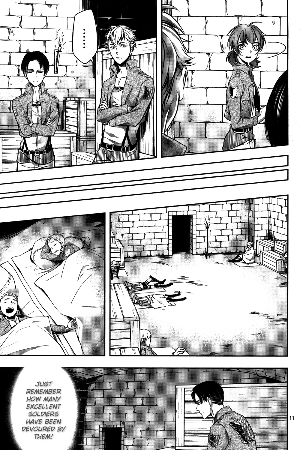 Shingeki no Kyojin - Birth of Levi Chapter 6 page 12 - Chapter 6: United As One