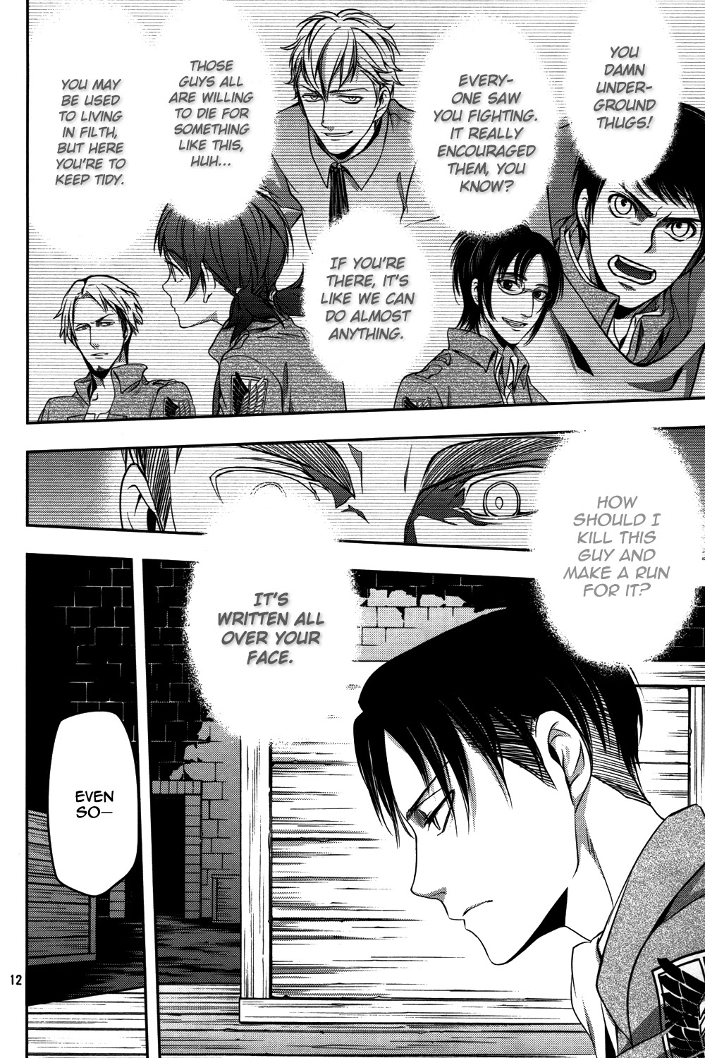 Shingeki no Kyojin - Birth of Levi Chapter 6 page 13 - Chapter 6: United As One