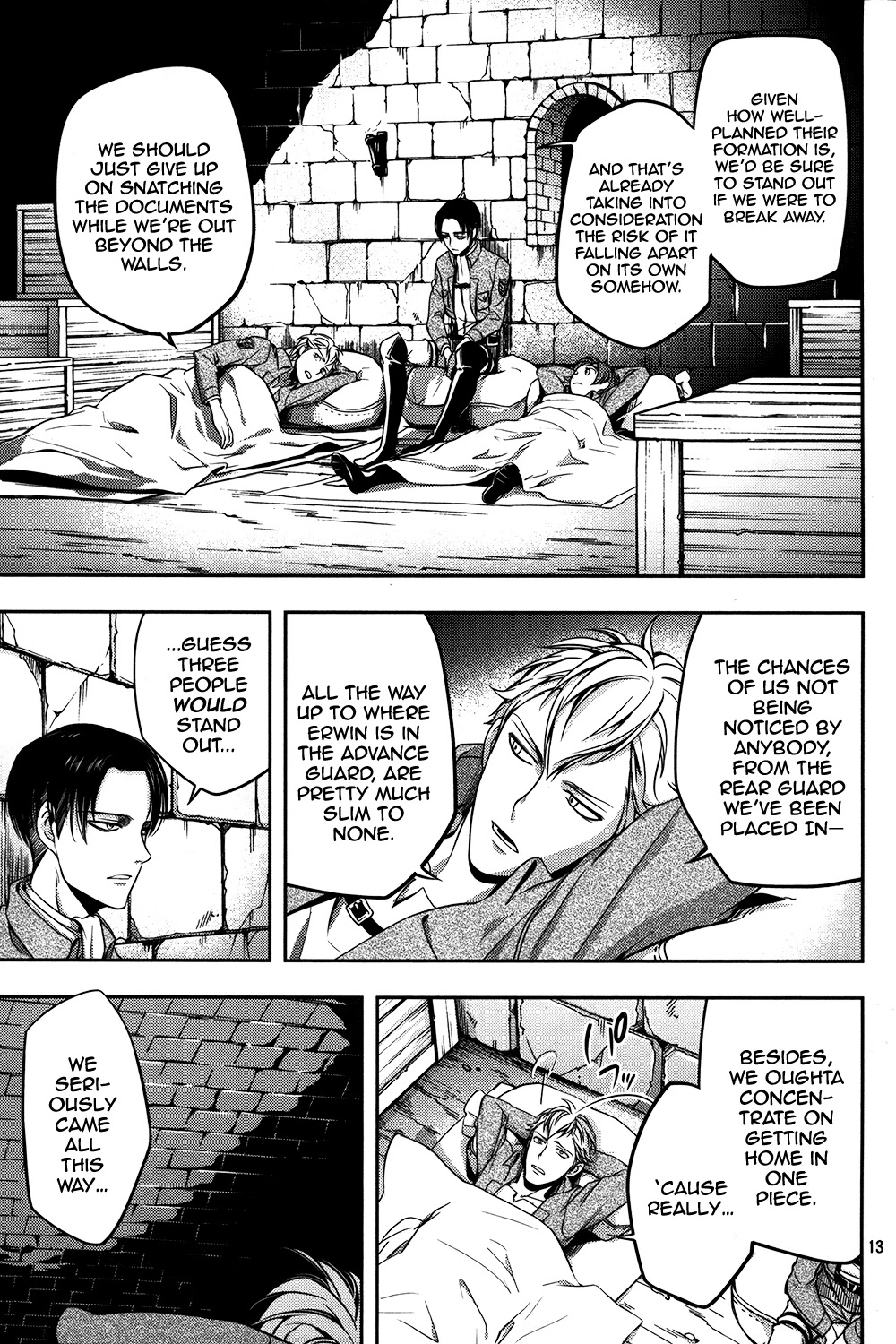 Shingeki no Kyojin - Birth of Levi Chapter 6 page 14 - Chapter 6: United As One