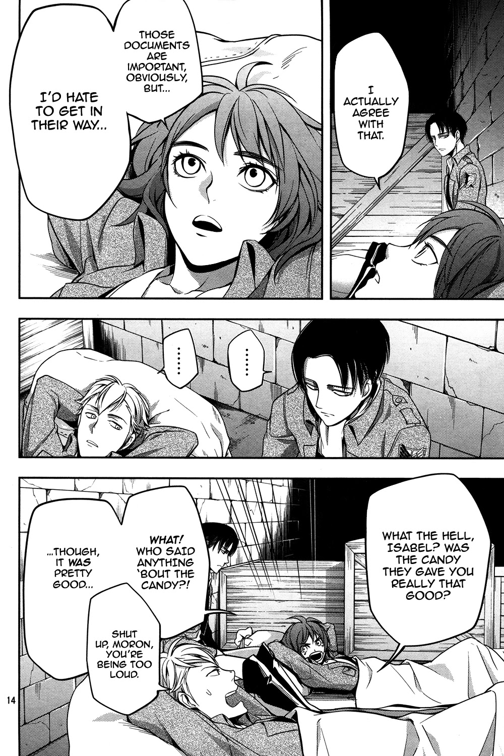 Shingeki no Kyojin - Birth of Levi Chapter 6 page 15 - Chapter 6: United As One