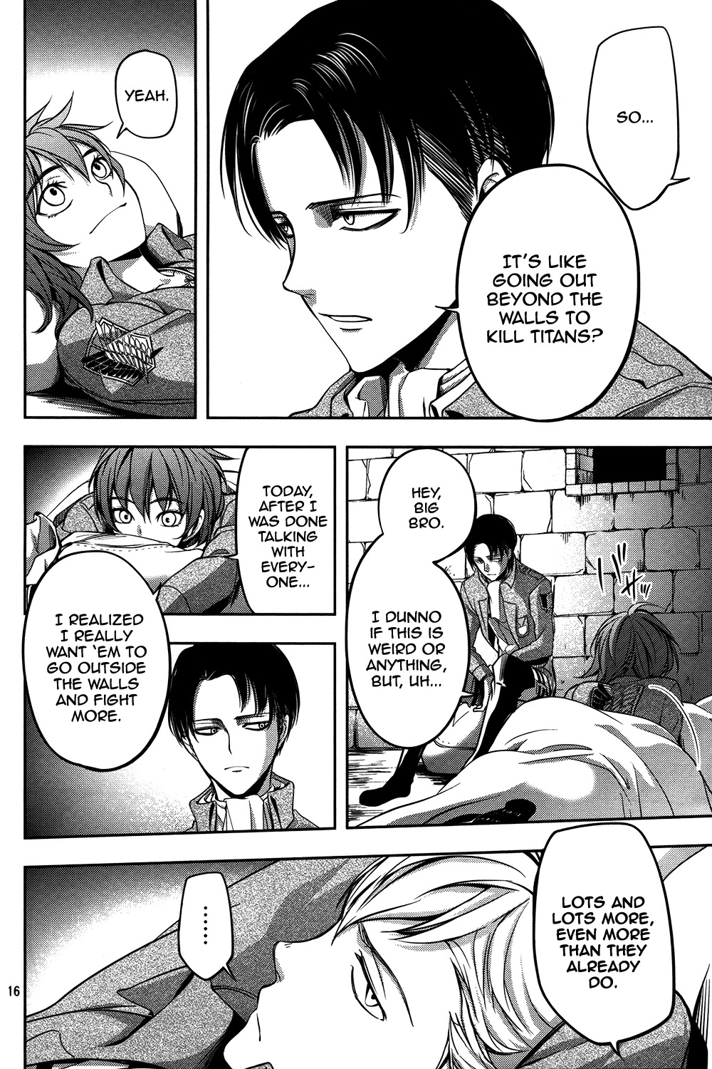 Shingeki no Kyojin - Birth of Levi Chapter 6 page 17 - Chapter 6: United As One