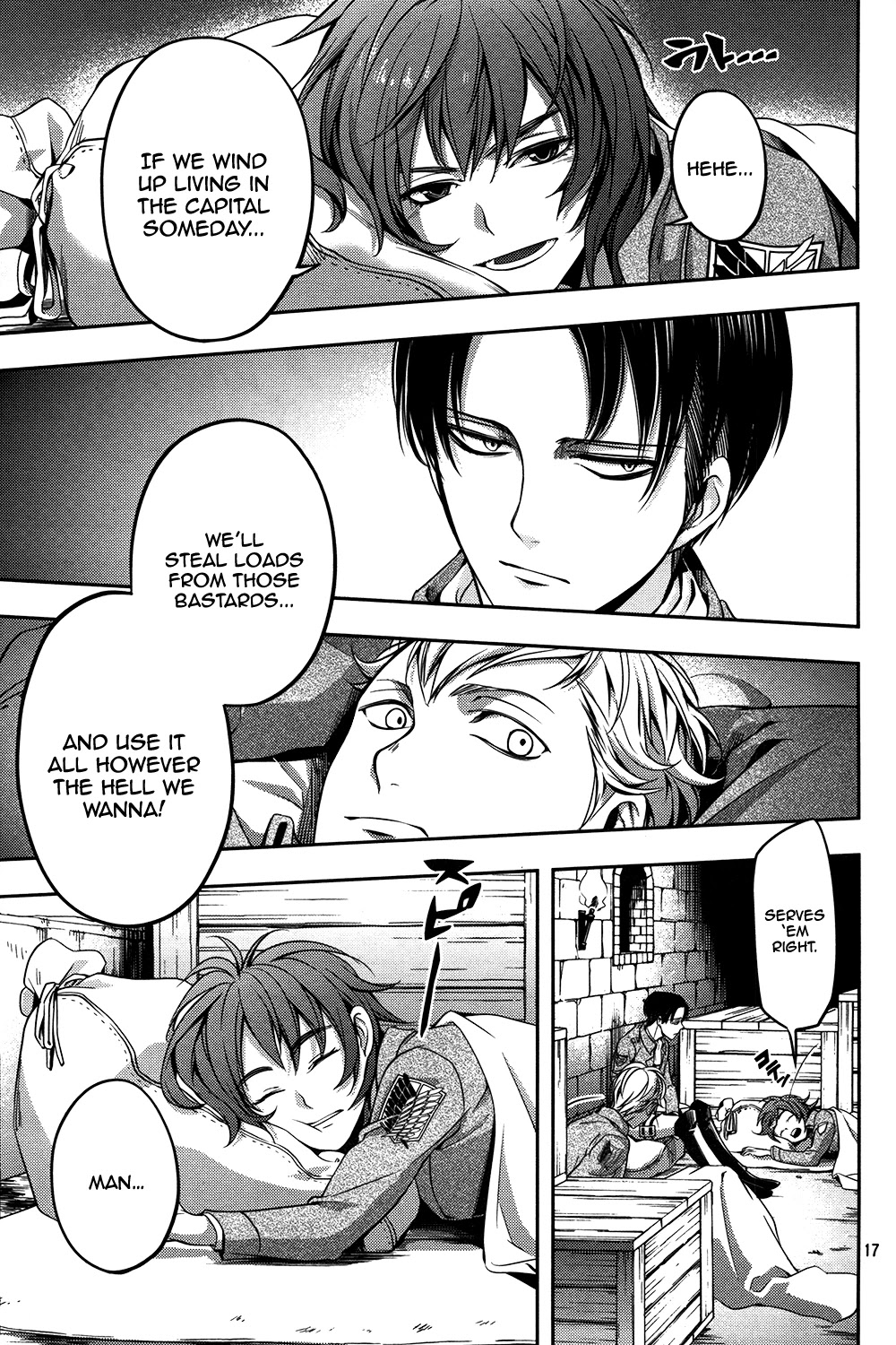 Shingeki no Kyojin - Birth of Levi Chapter 6 page 18 - Chapter 6: United As One