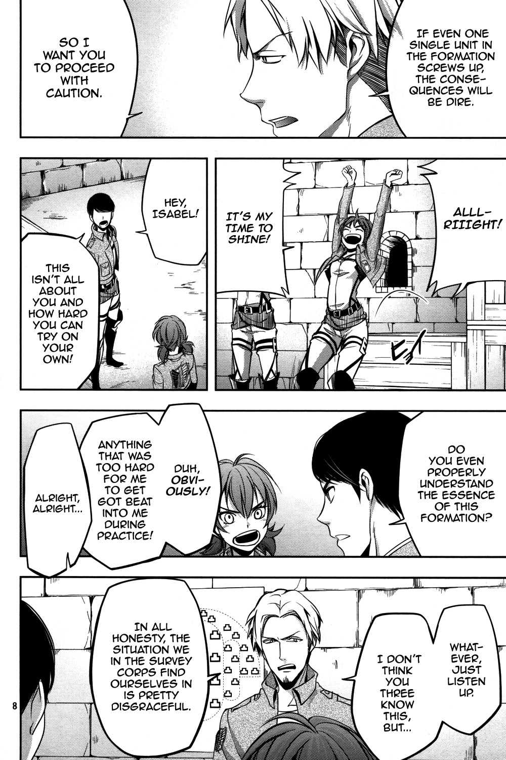Shingeki no Kyojin - Birth of Levi Chapter 6 page 9 - Chapter 6: United As One