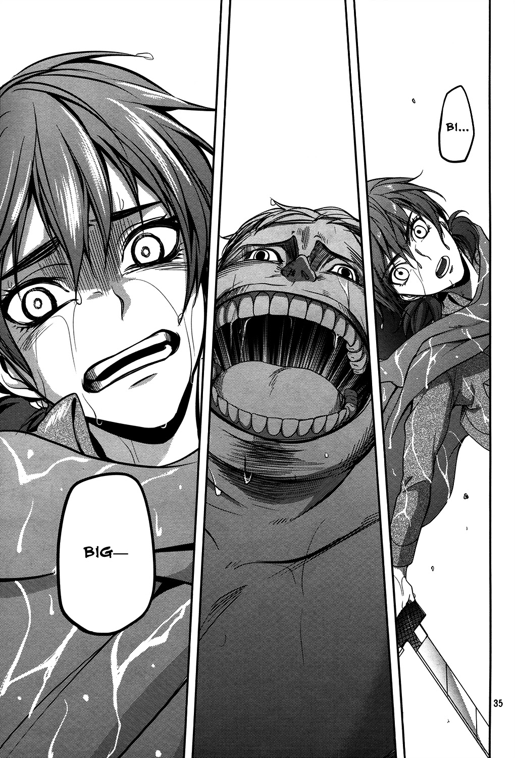 Shingeki no Kyojin - Birth of Levi Chapter 7 page 35 - Chapter 7: The Trio