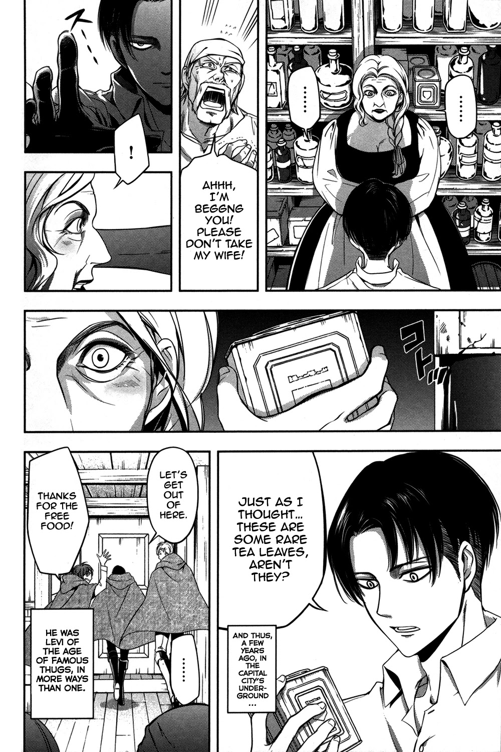 Shingeki no Kyojin - Birth of Levi Chapter 8.1 page 6 - Chapter 8.1: Extra Edition 1