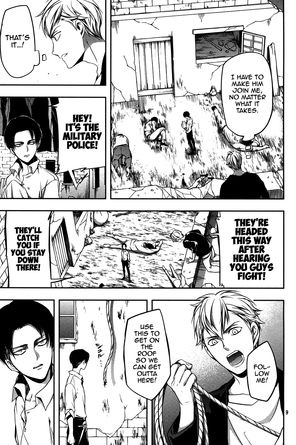 Shingeki no Kyojin - Birth of Levi Chapter 8.5 page 10 - Chapter 8.5: Extra Edition 5