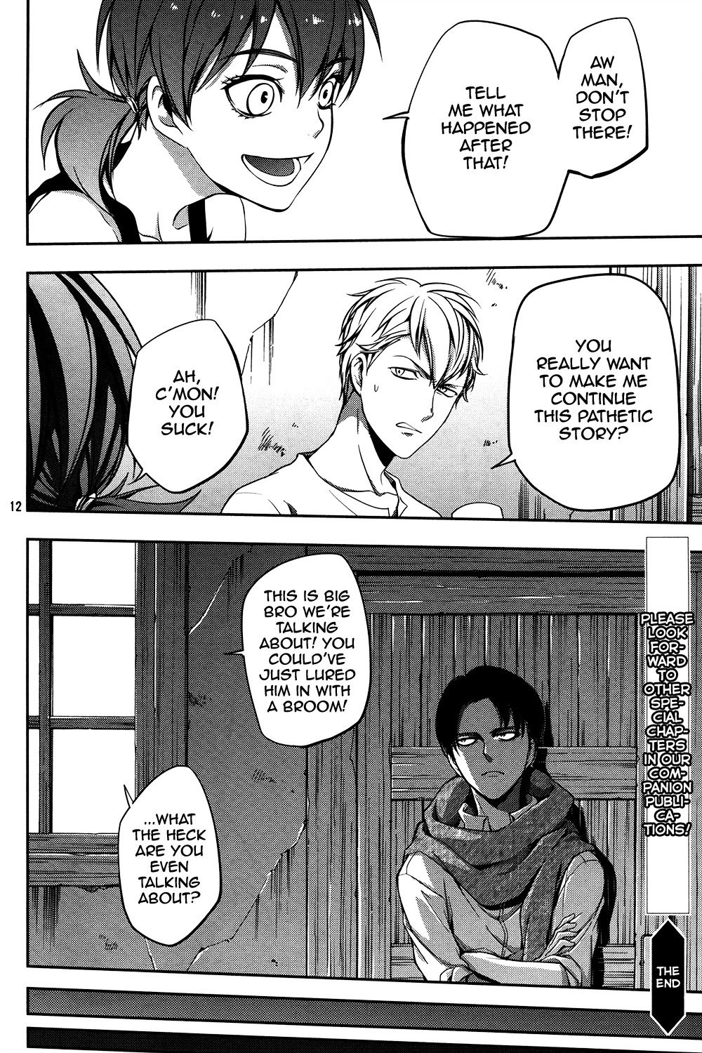 Shingeki no Kyojin - Birth of Levi Chapter 8.5 page 13 - Chapter 8.5: Extra Edition 5