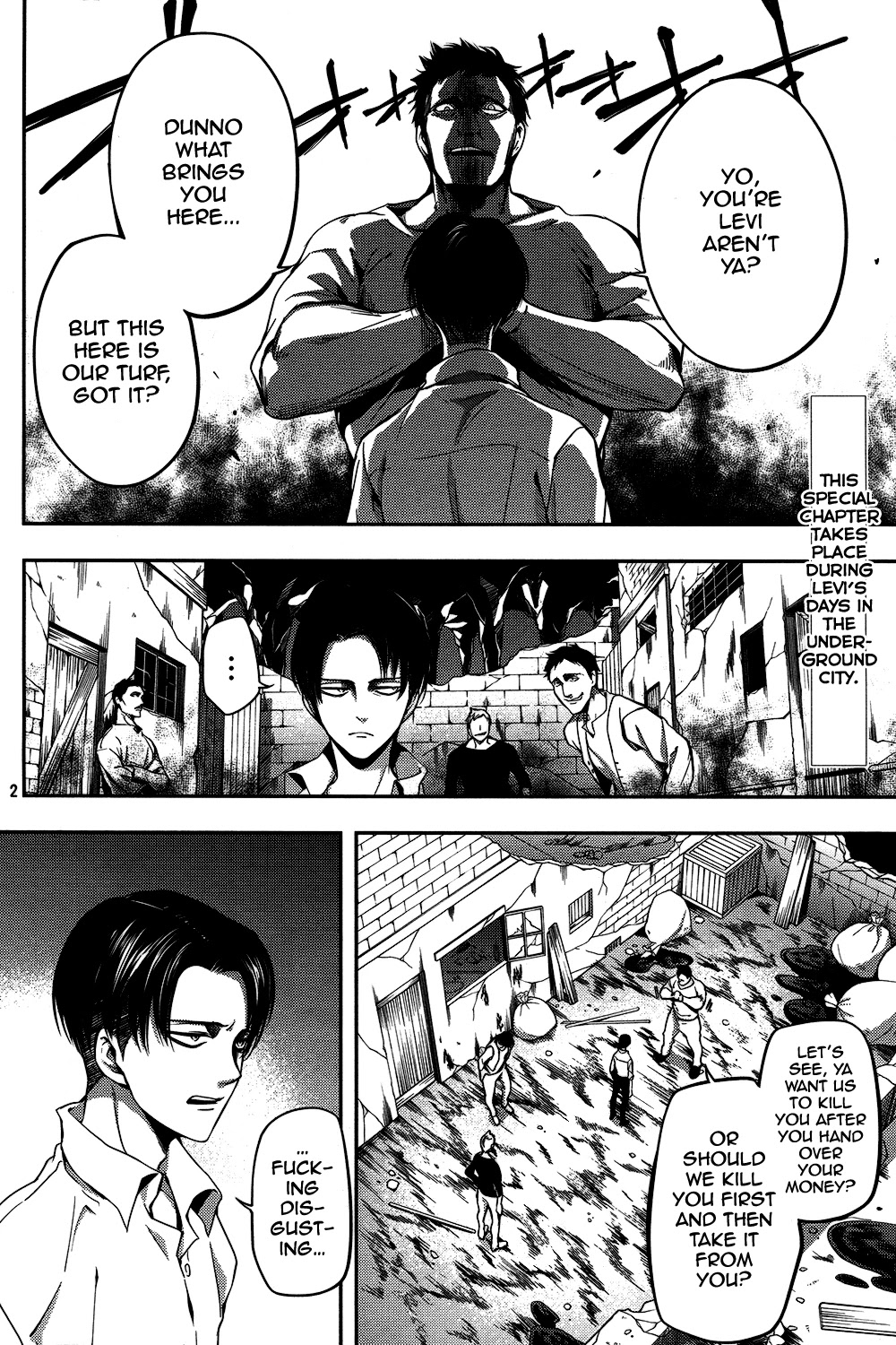 Shingeki no Kyojin - Birth of Levi Chapter 8.5 page 3 - Chapter 8.5: Extra Edition 5