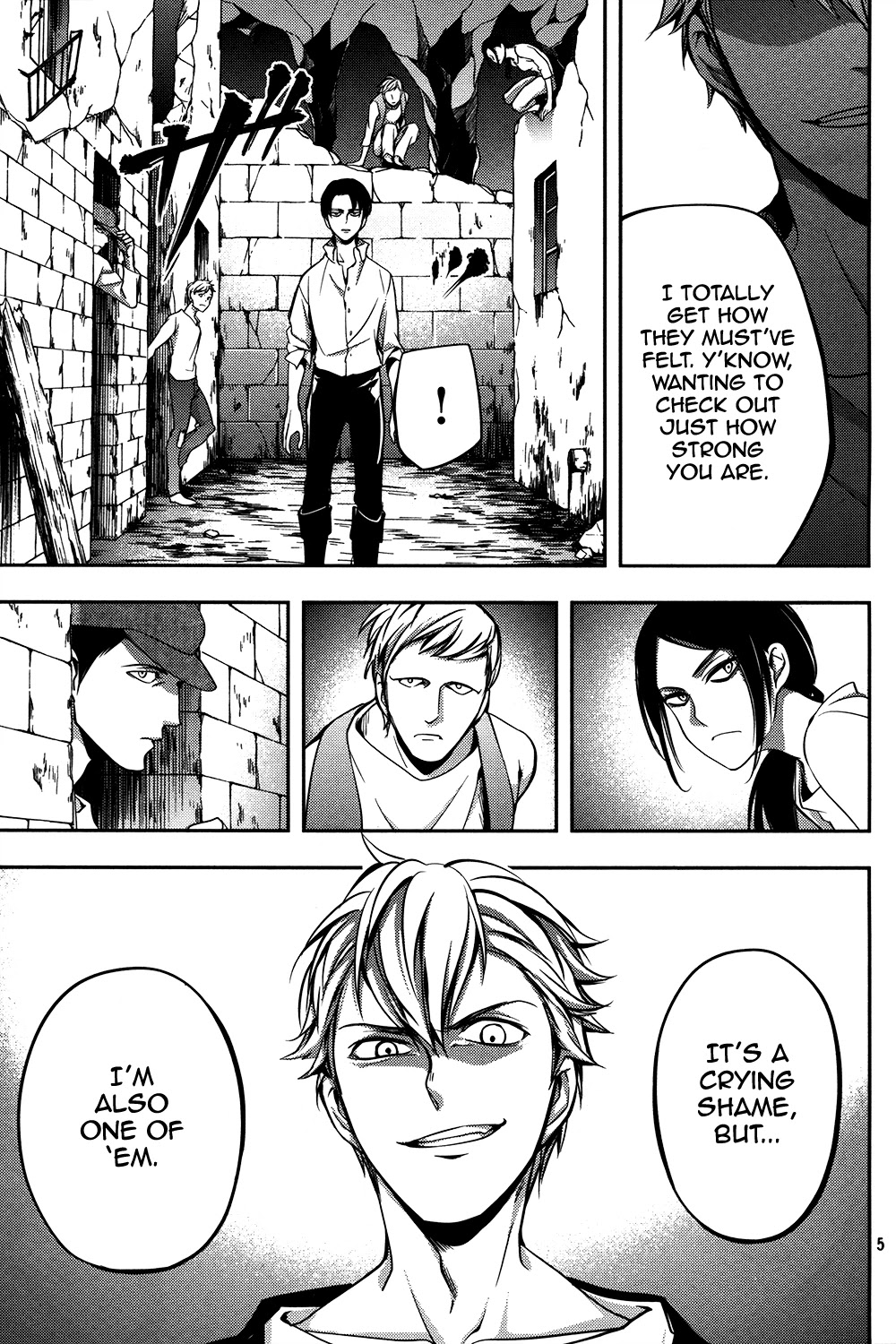 Shingeki no Kyojin - Birth of Levi Chapter 8.5 page 6 - Chapter 8.5: Extra Edition 5