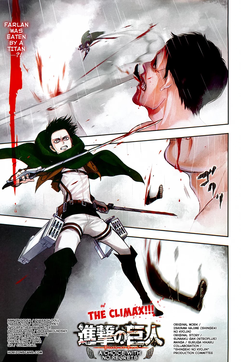 Shingeki no Kyojin - Birth of Levi Chapter 8 page 2 - Chapter 8: A Choice [END]