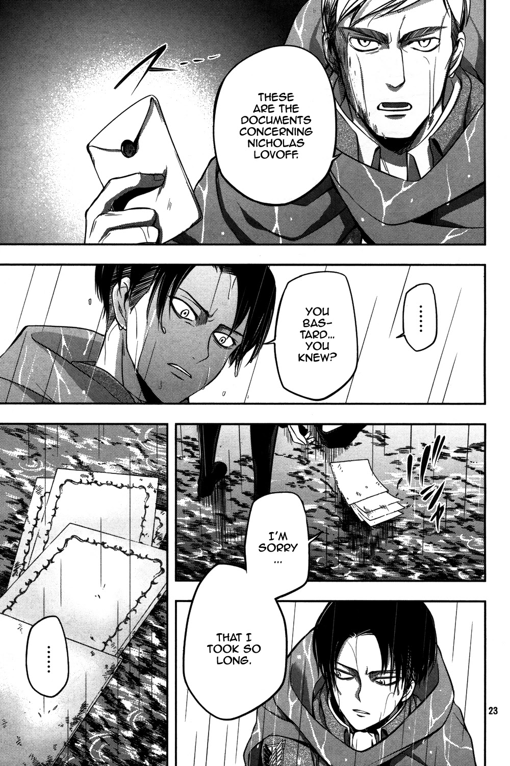 Shingeki no Kyojin - Birth of Levi Chapter 8 page 22 - Chapter 8: A Choice [END]
