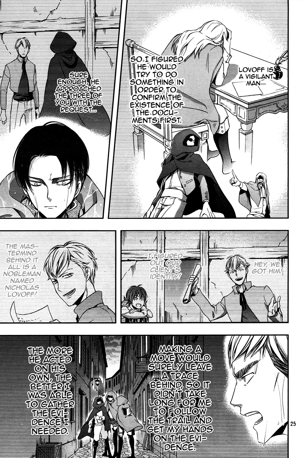 Shingeki no Kyojin - Birth of Levi Chapter 8 page 24 - Chapter 8: A Choice [END]