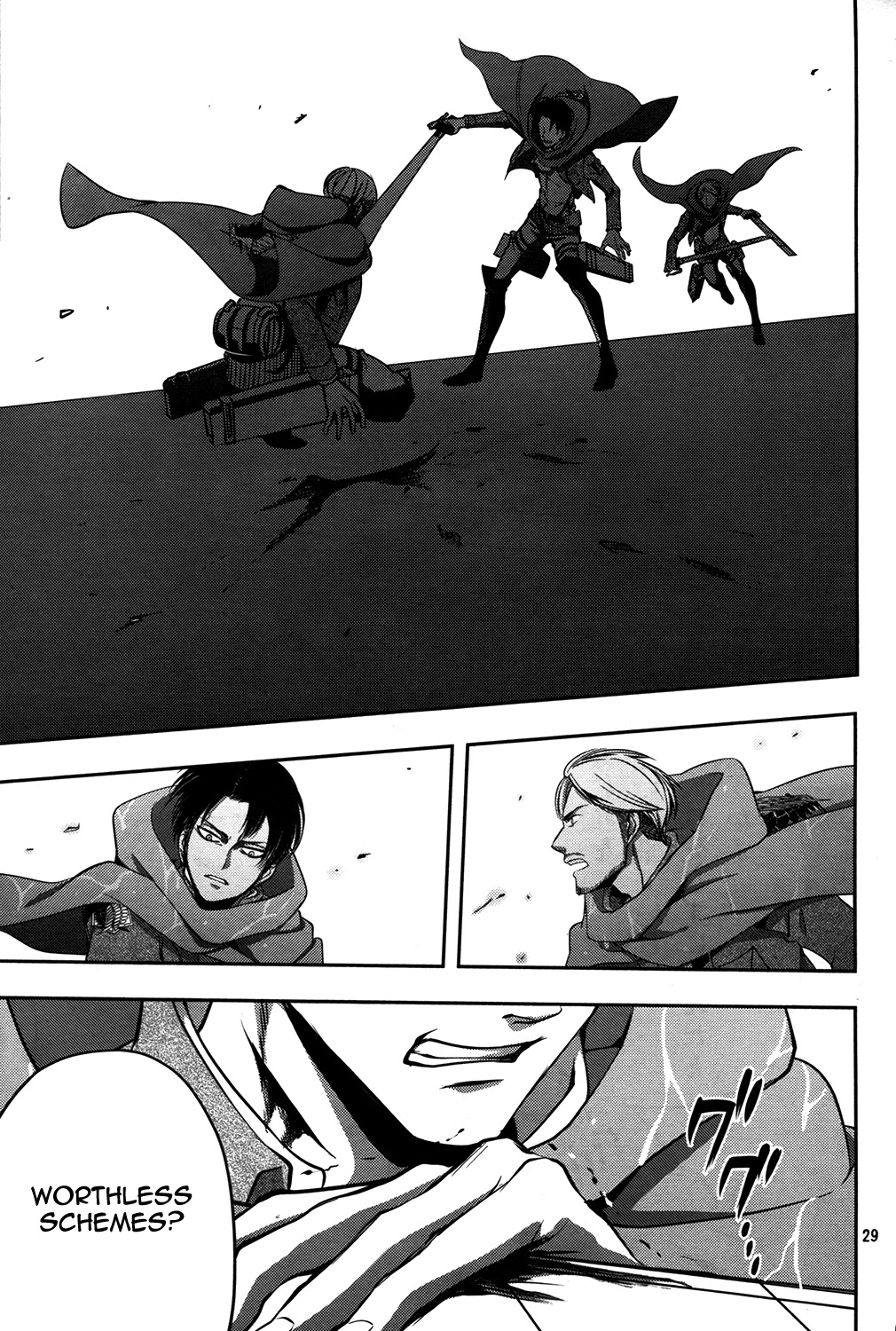 Shingeki no Kyojin - Birth of Levi Chapter 8 page 28 - Chapter 8: A Choice [END]