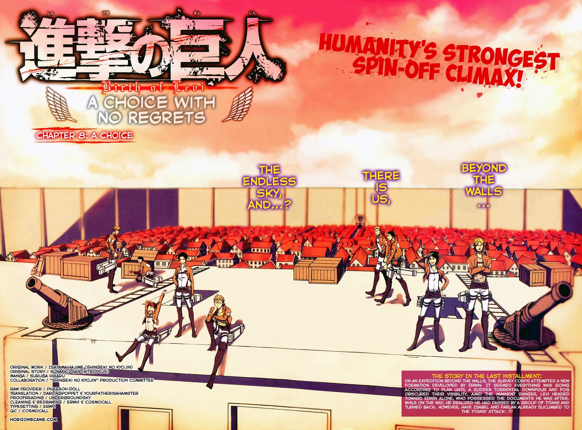 Shingeki no Kyojin - Birth of Levi Chapter 8 page 3 - Chapter 8: A Choice [END]