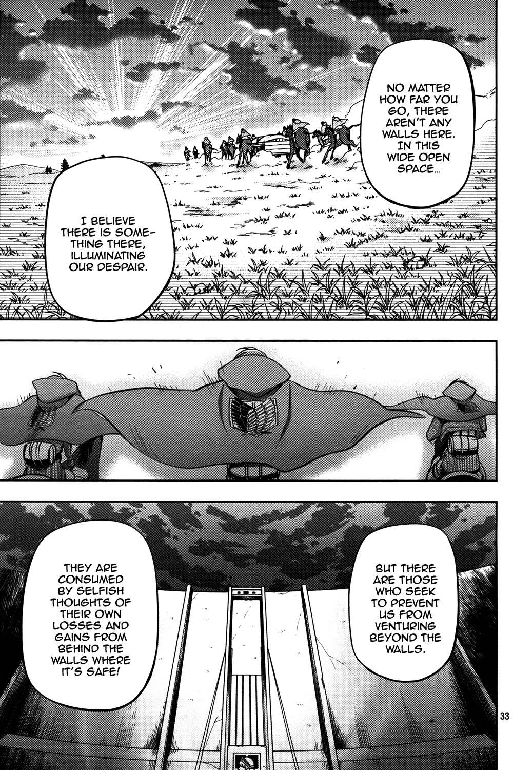 Shingeki no Kyojin - Birth of Levi Chapter 8 page 32 - Chapter 8: A Choice [END]