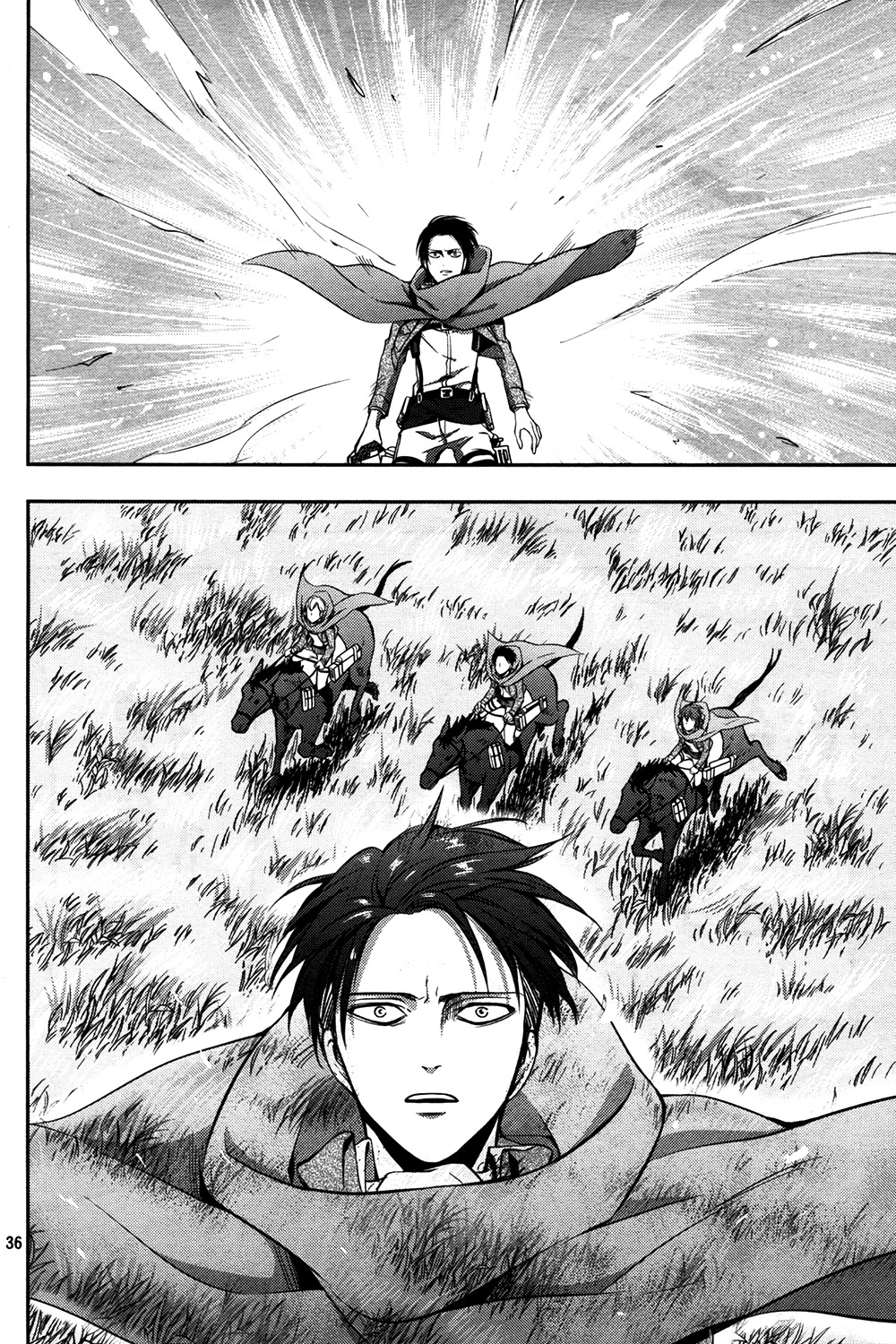 Shingeki no Kyojin - Birth of Levi Chapter 8 page 35 - Chapter 8: A Choice [END]