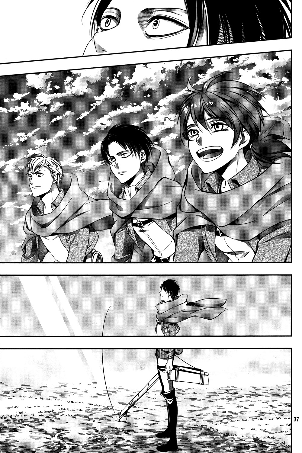 Shingeki no Kyojin - Birth of Levi Chapter 8 page 36 - Chapter 8: A Choice [END]