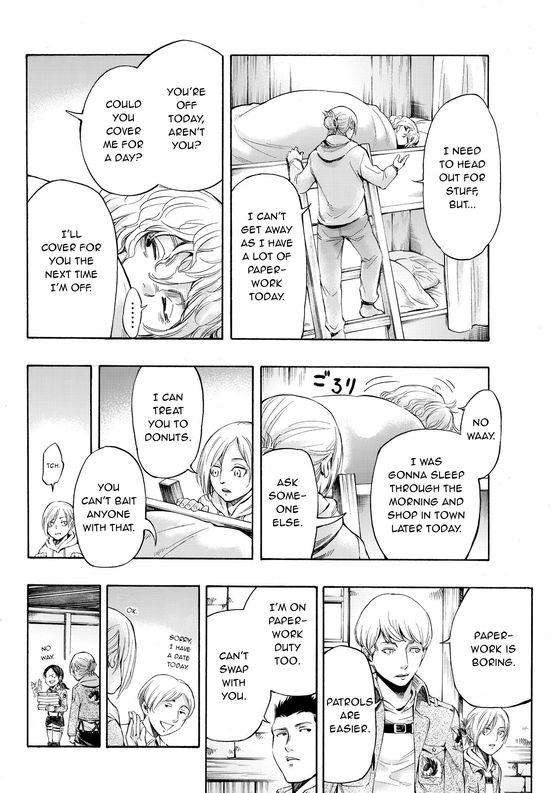 Shingeki no Kyojin - Lost Girls Chapter 0.3 page 2 - Chapter 0.3: Promo 3