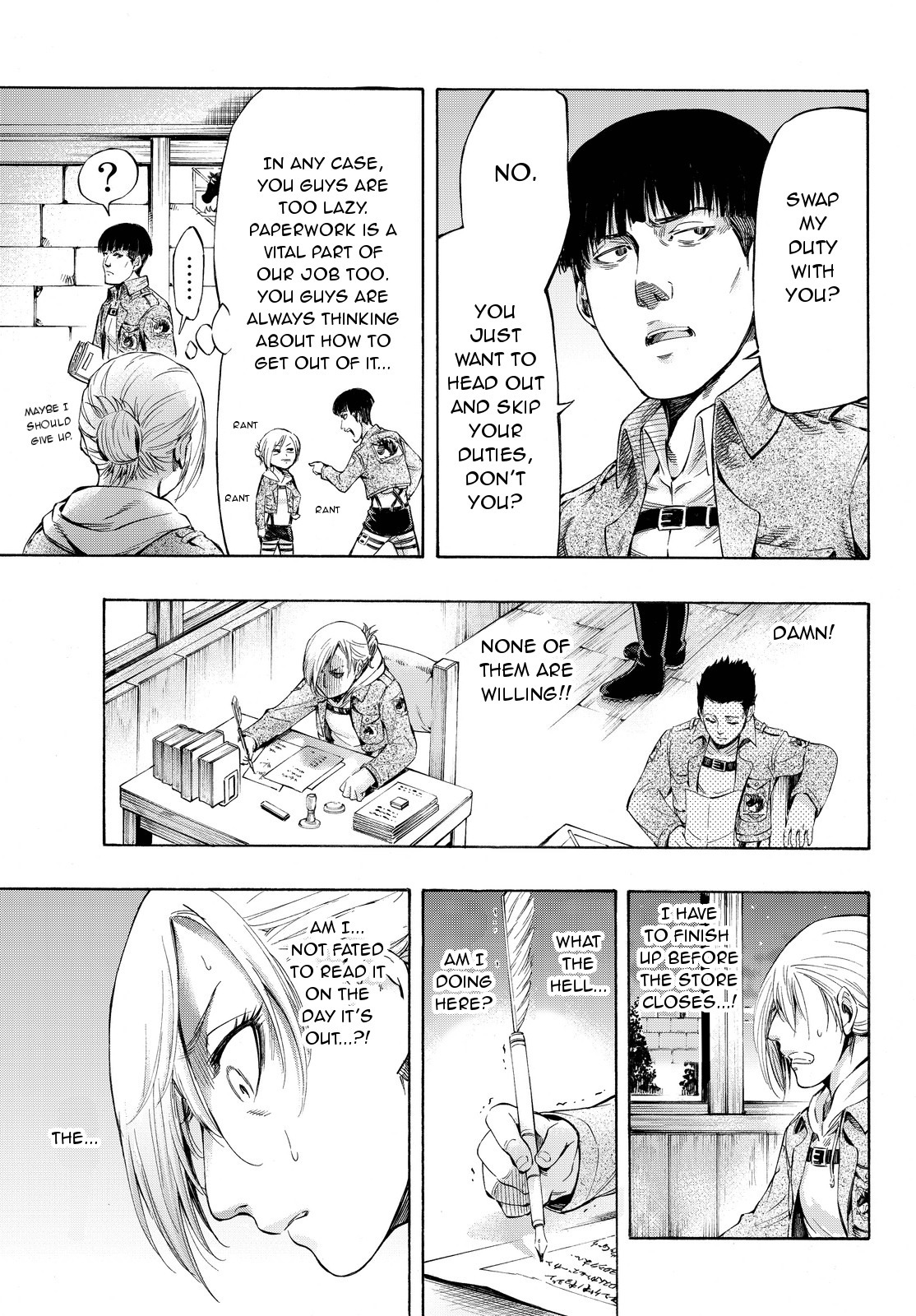 Shingeki no Kyojin - Lost Girls Chapter 0.3 page 3 - Chapter 0.3: Promo 3