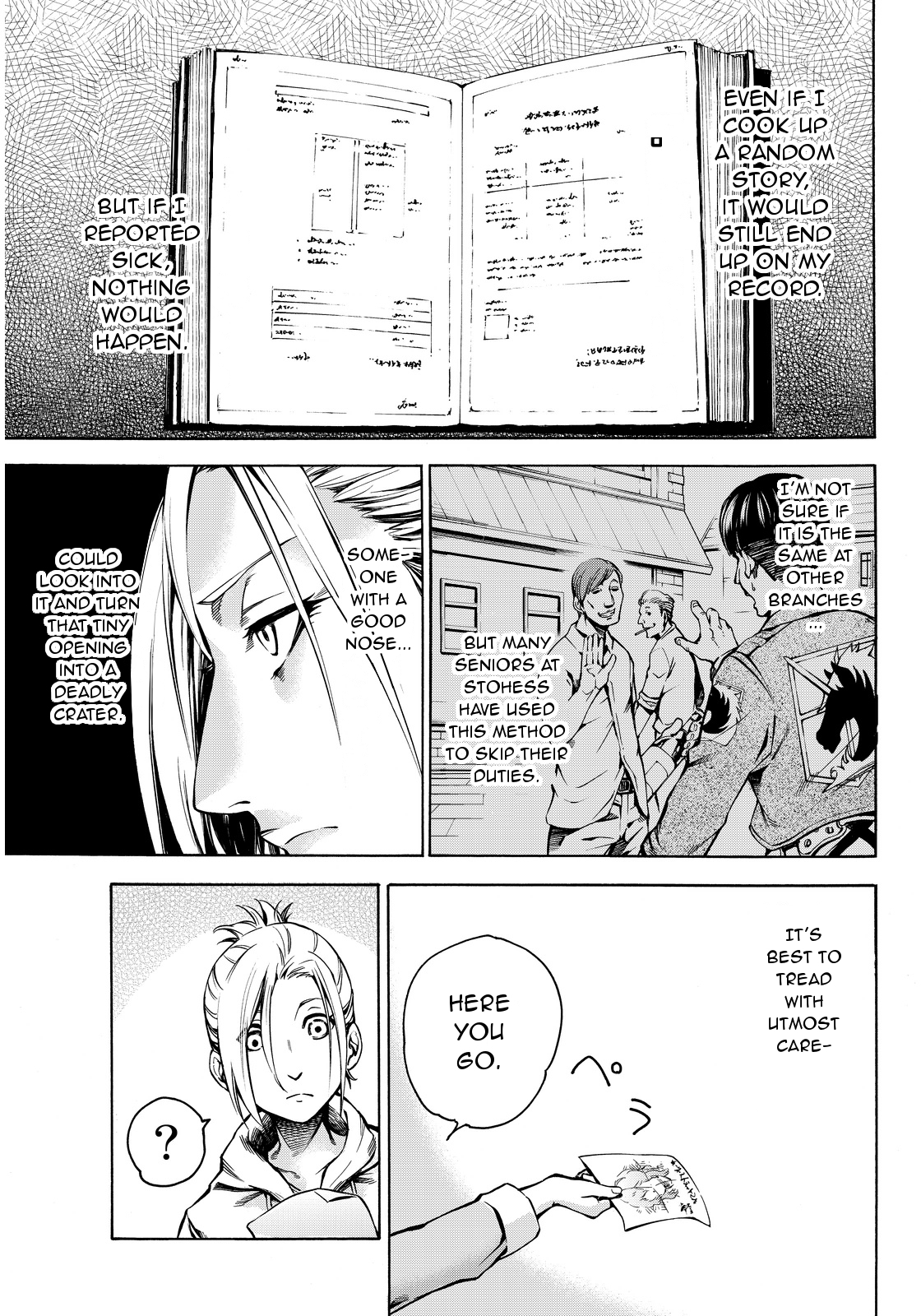 Shingeki no Kyojin - Lost Girls Chapter 1 page 11 - Chapter 1: Carly Stratmann