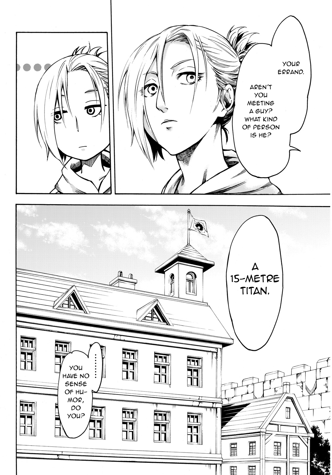 Shingeki no Kyojin - Lost Girls Chapter 1 page 14 - Chapter 1: Carly Stratmann