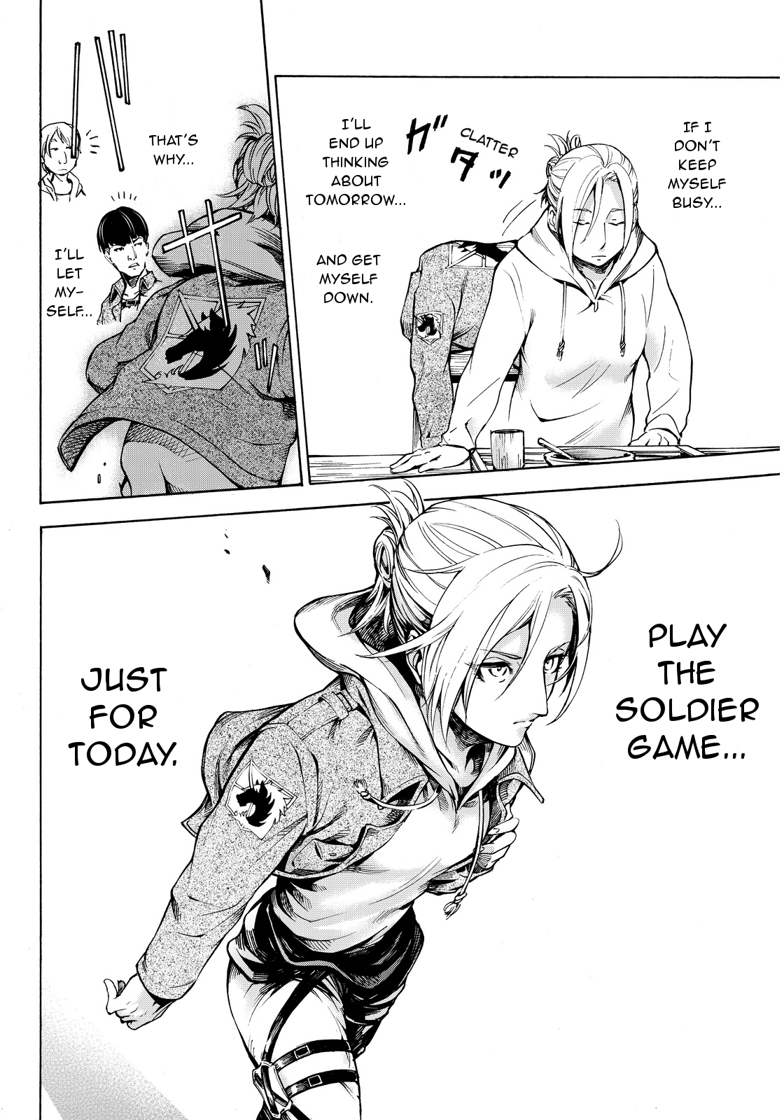 Shingeki no Kyojin - Lost Girls Chapter 1 page 16 - Chapter 1: Carly Stratmann