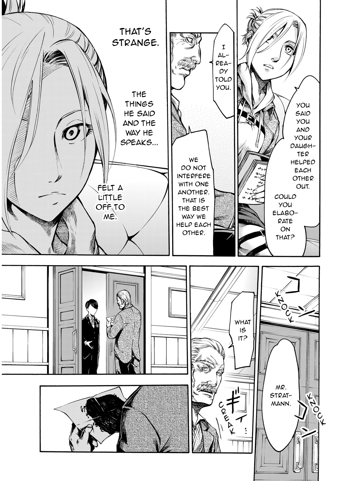 Shingeki no Kyojin - Lost Girls Chapter 1 page 33 - Chapter 1: Carly Stratmann